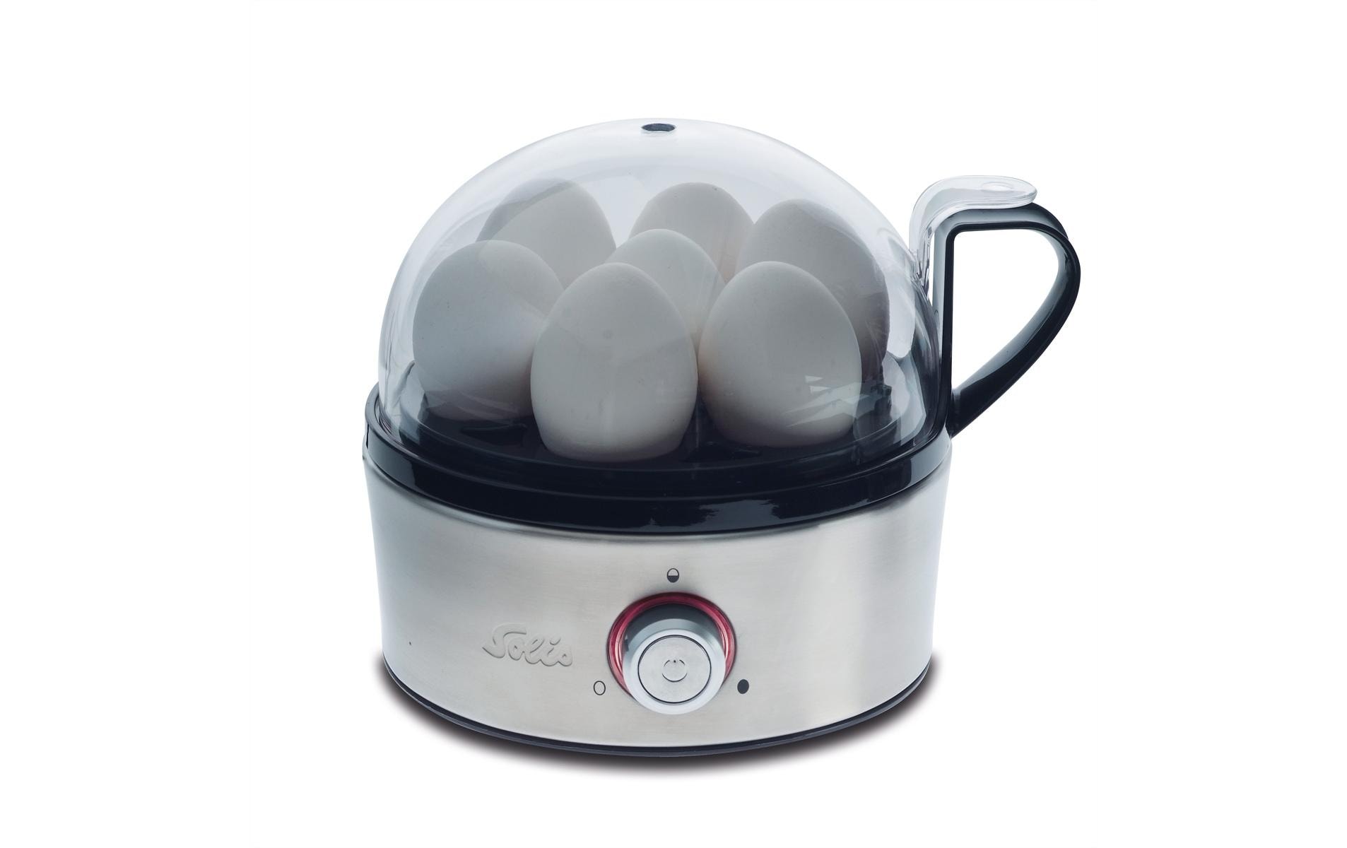 Solis Eierkocher Egg Boiler & More 8272 7 Eier, Silber