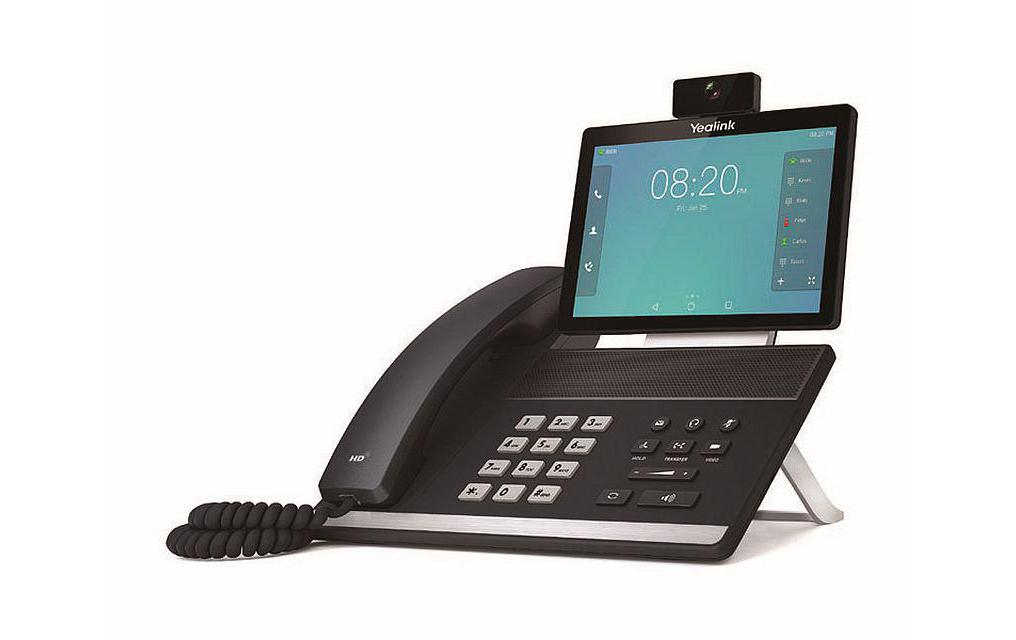 Yealink Tischtelefon VP59 Schwarz SIP Video Collaboration