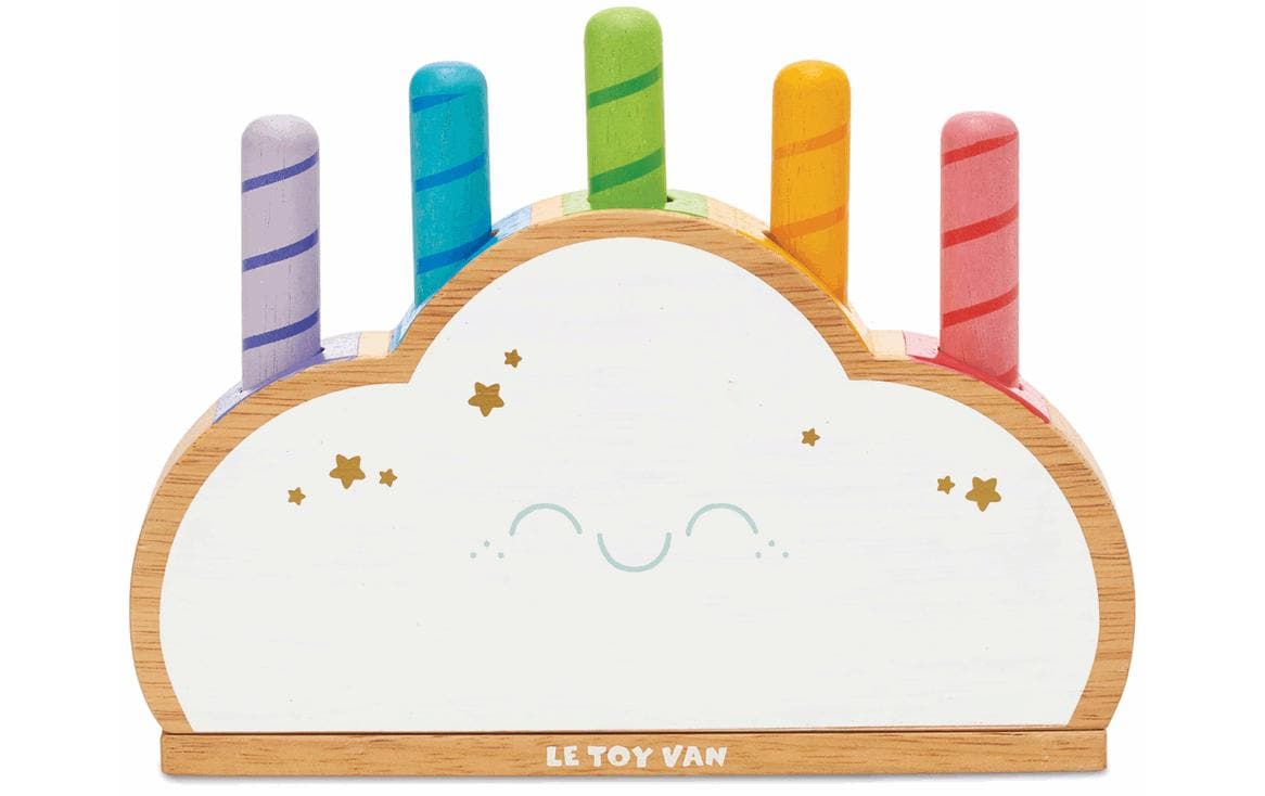 LE TOY VAN Activitycenter Regenbogen-Wolke Pop