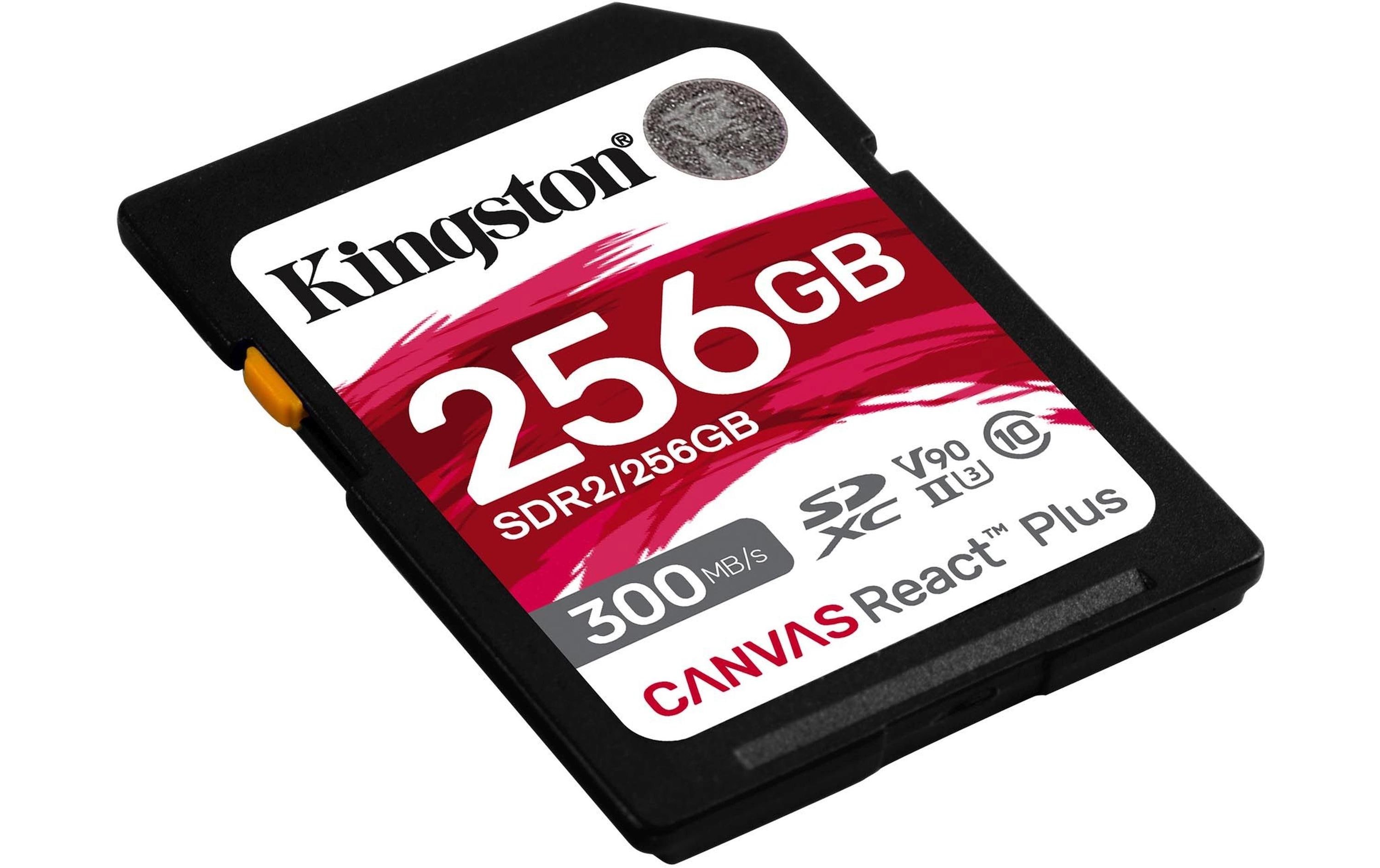 Kingston SDXC-Karte Canvas React Plus 256 GB