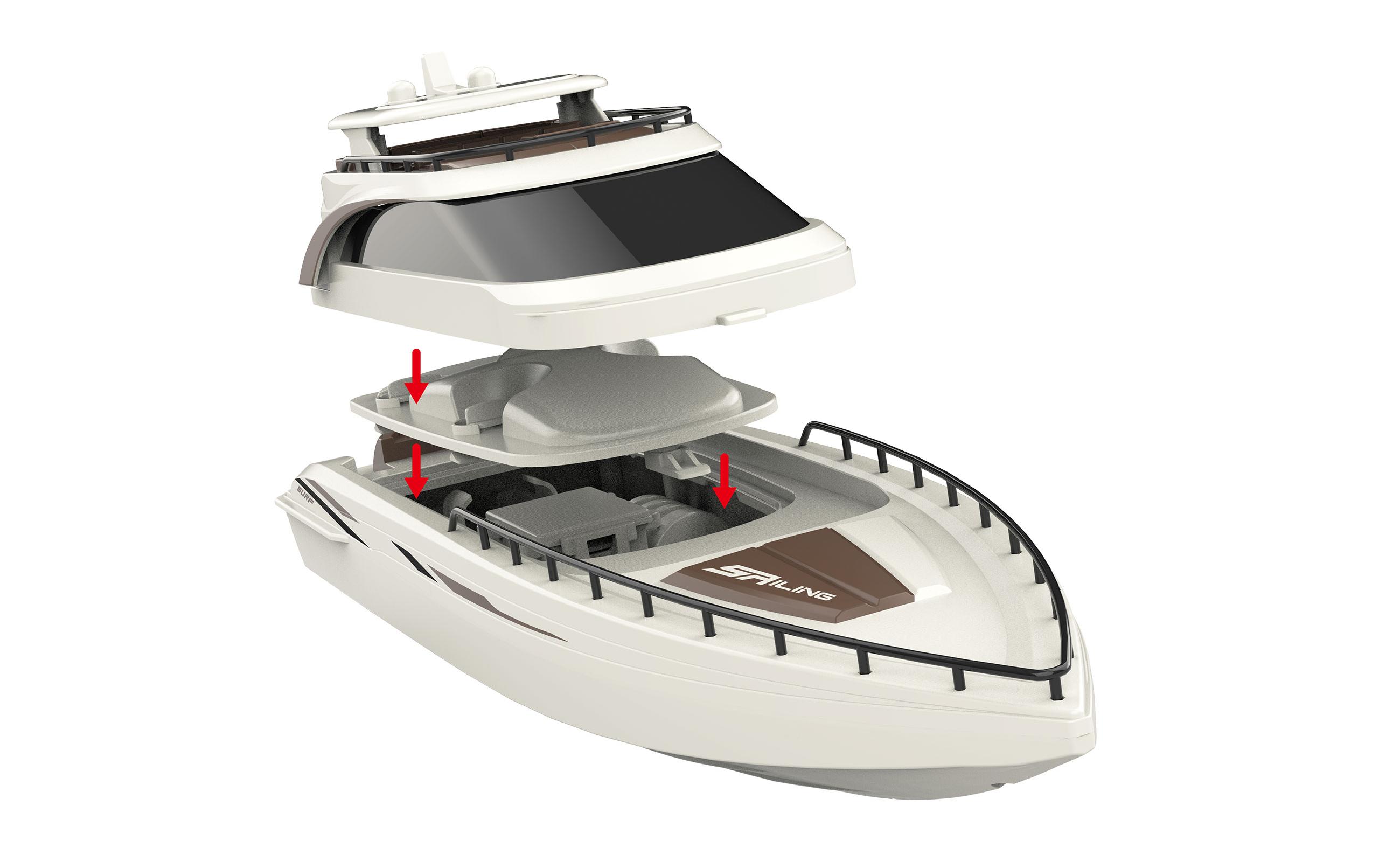 Amewi Yacht Rising Sun Cruise, 380 mm RTR