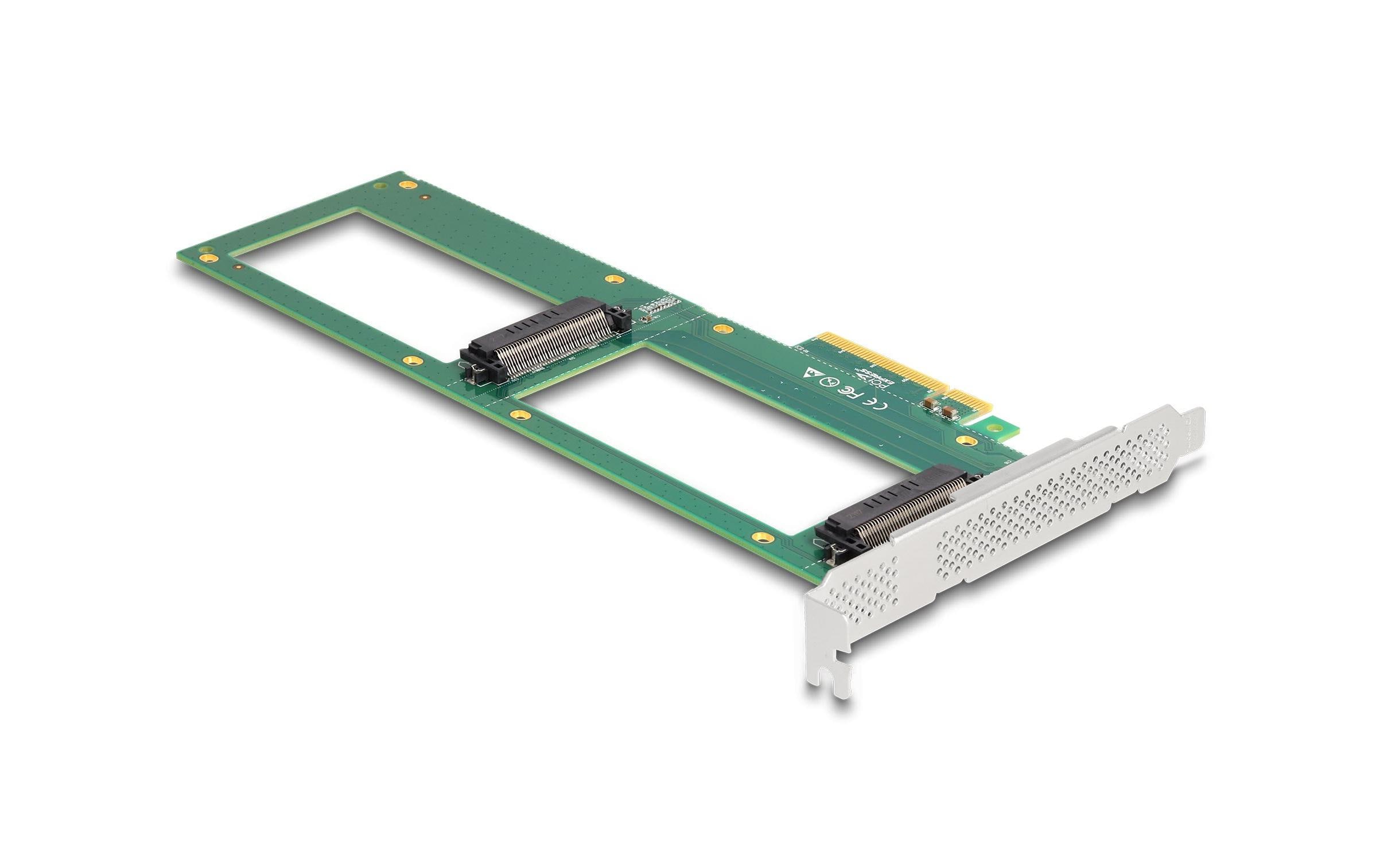 Delock Host Bus Adapter PCI Express x8 - 2x U.2 NVMe SFF-8639