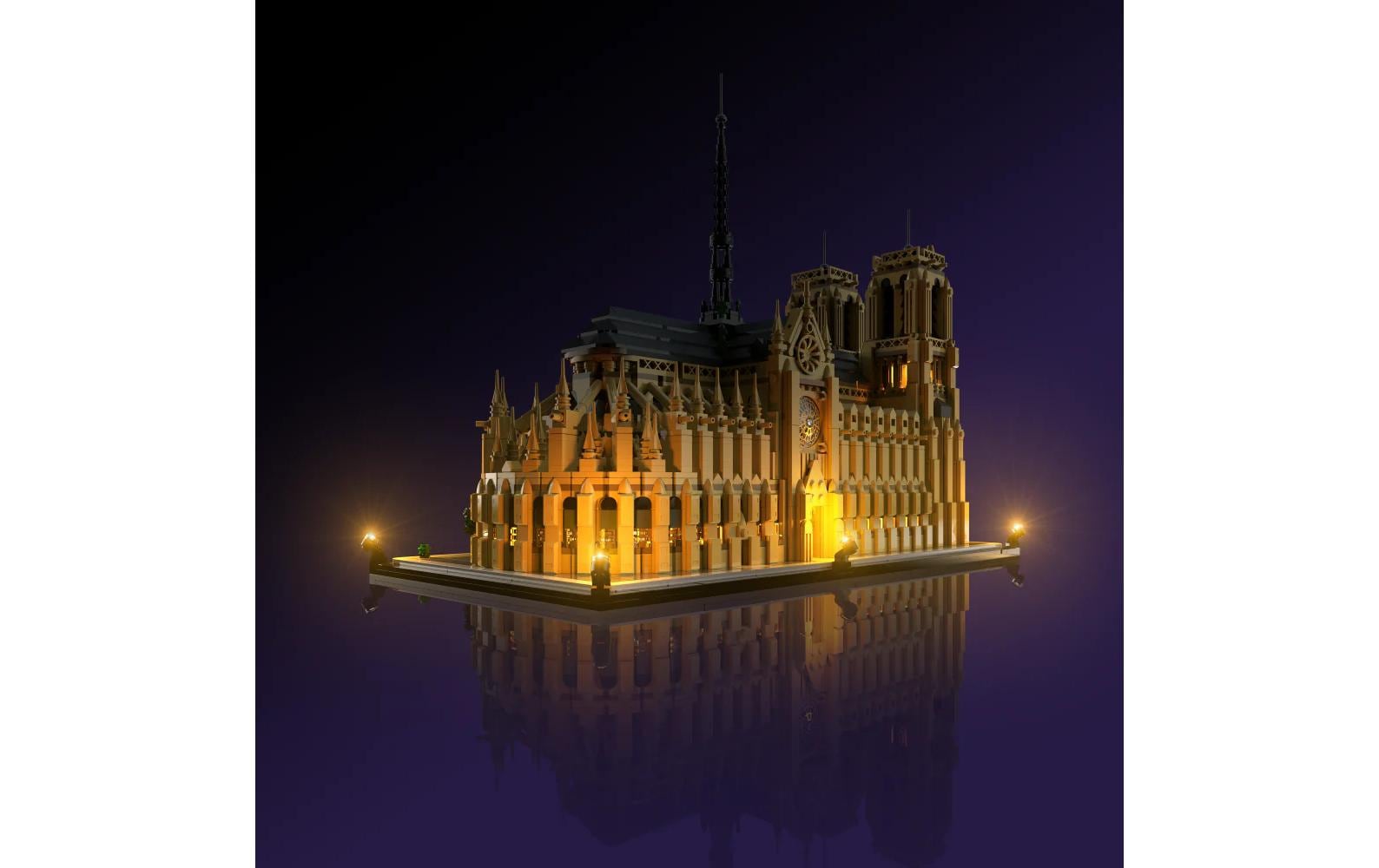 Light My Bricks LED-Licht-Set für LEGO® Notre-Dame de Paris 21061