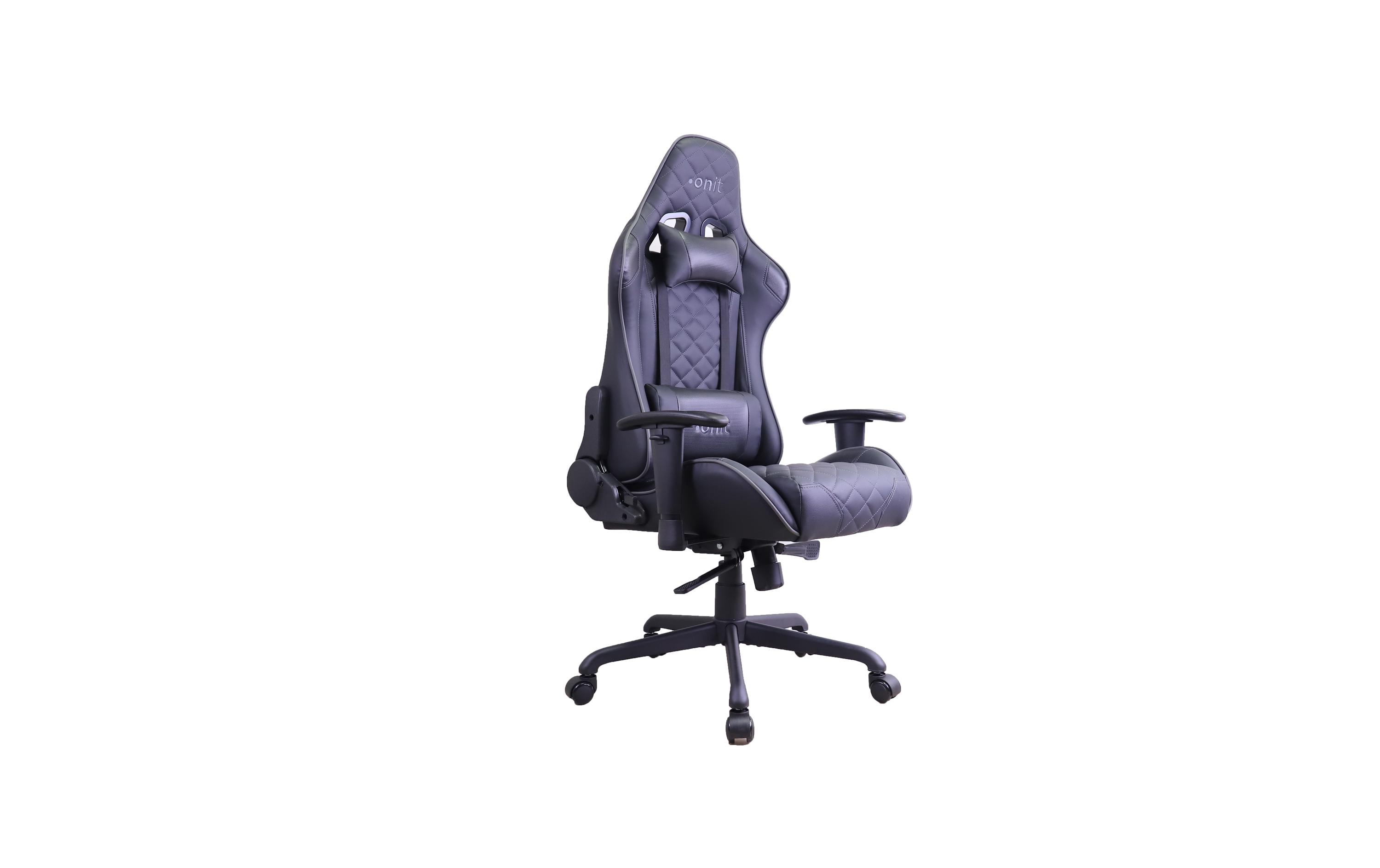 onit Gaming-Stuhl Deepblack Schwarz