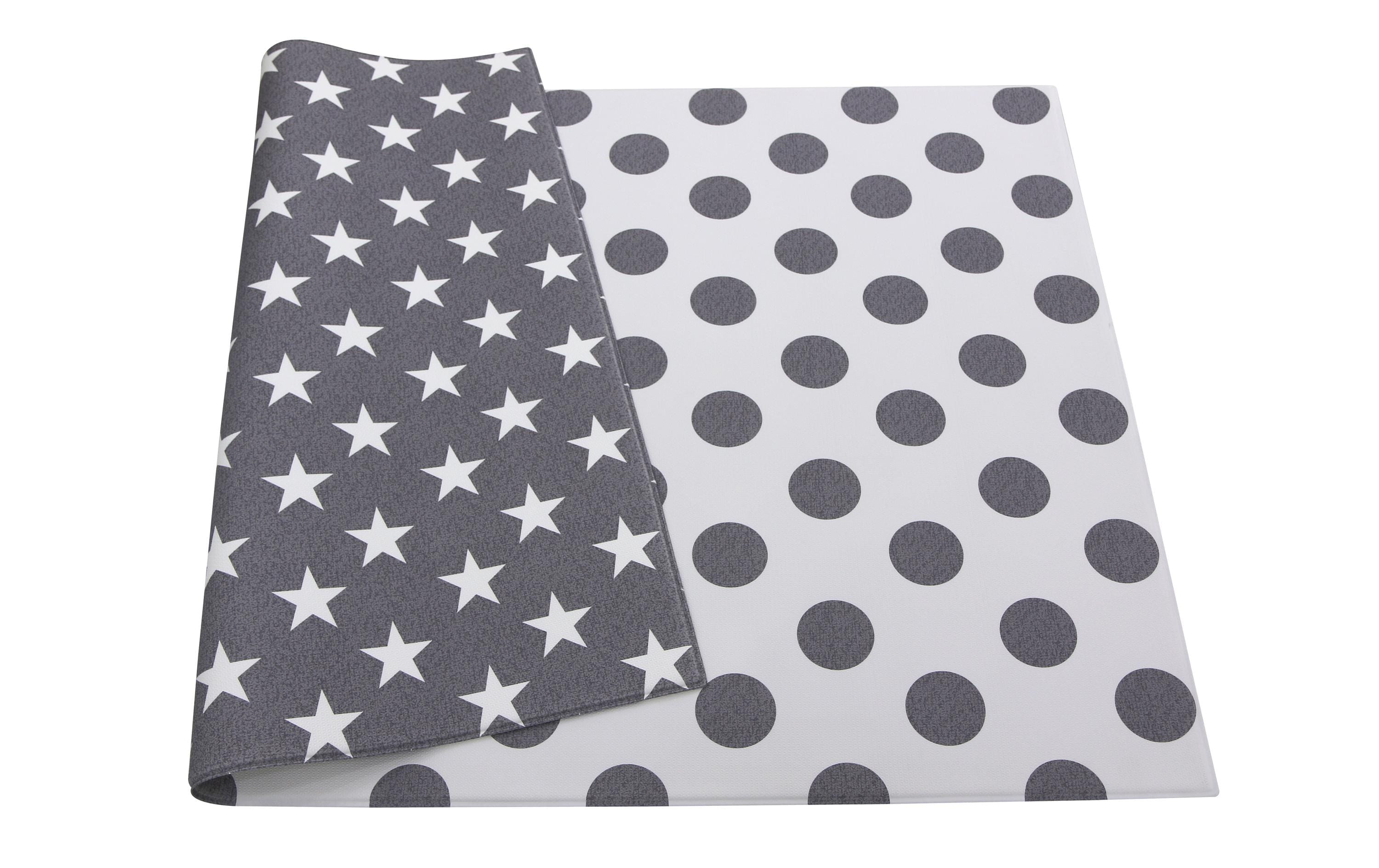 BABY CARE Spielmatte Dots and Stars 185 x 125 cm