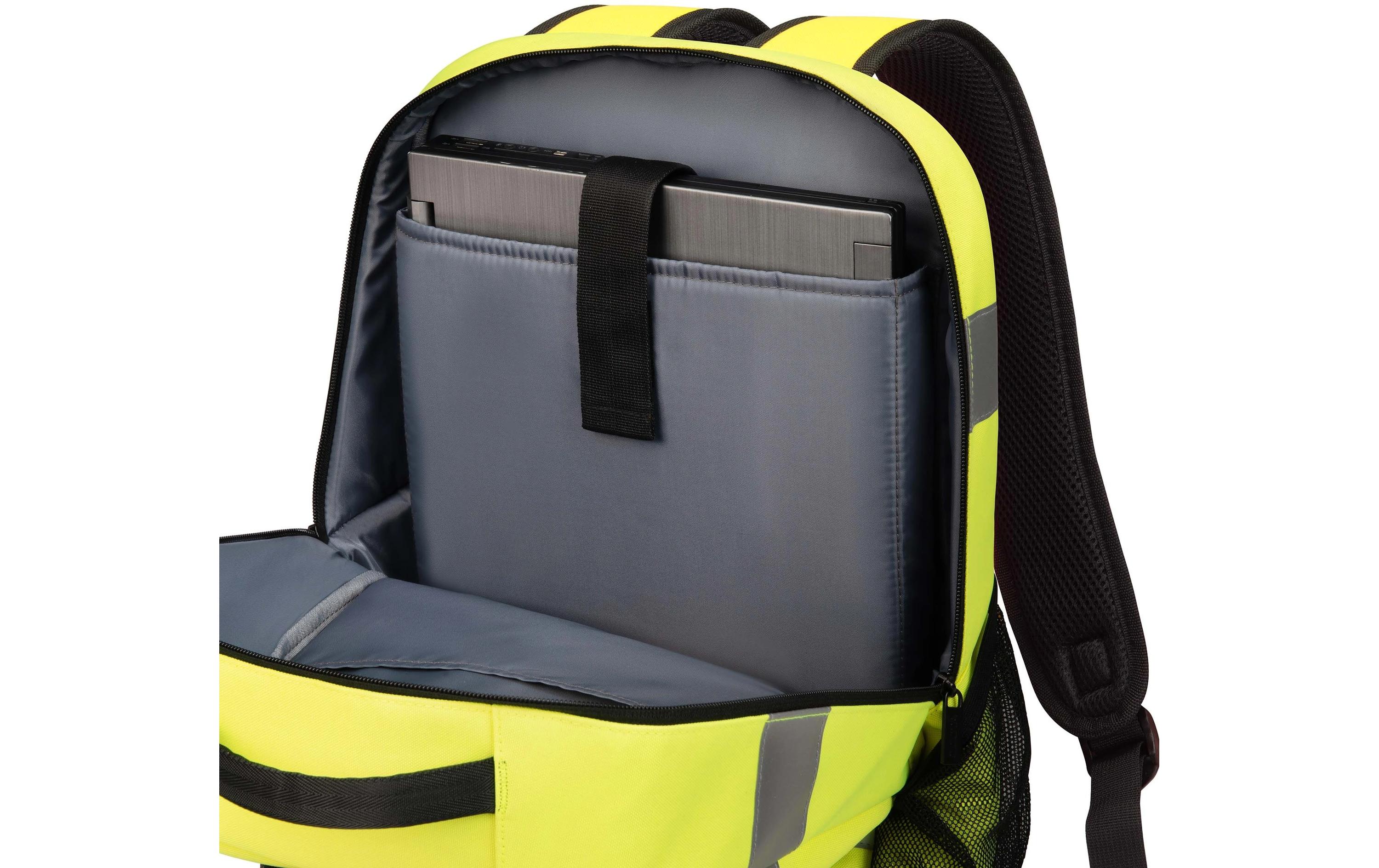 DICOTA Rucksack Hi-Vis 24 l – Gelb