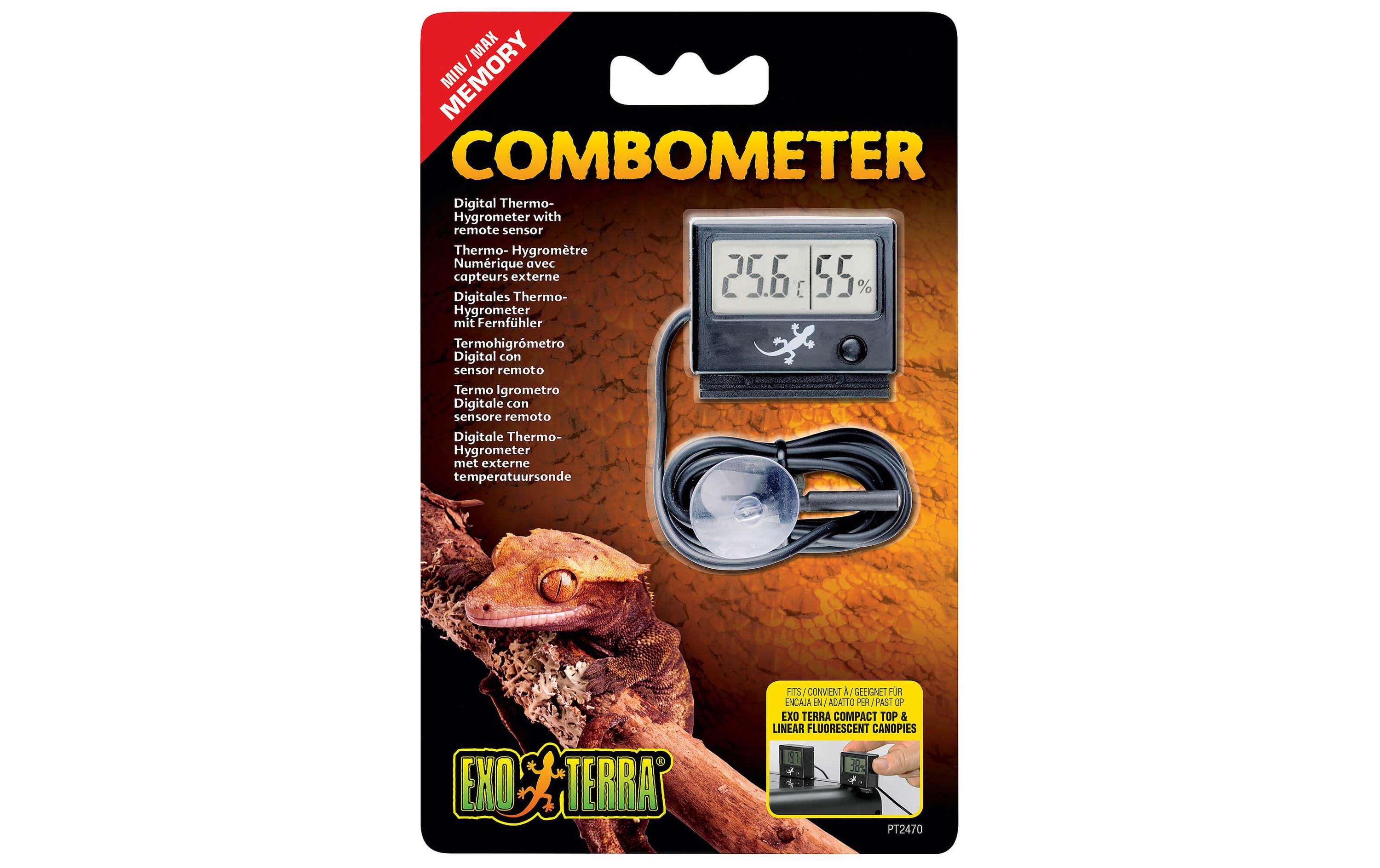 Exo Terra Combometer Thermo-Hygro Digital mit Fernsensor