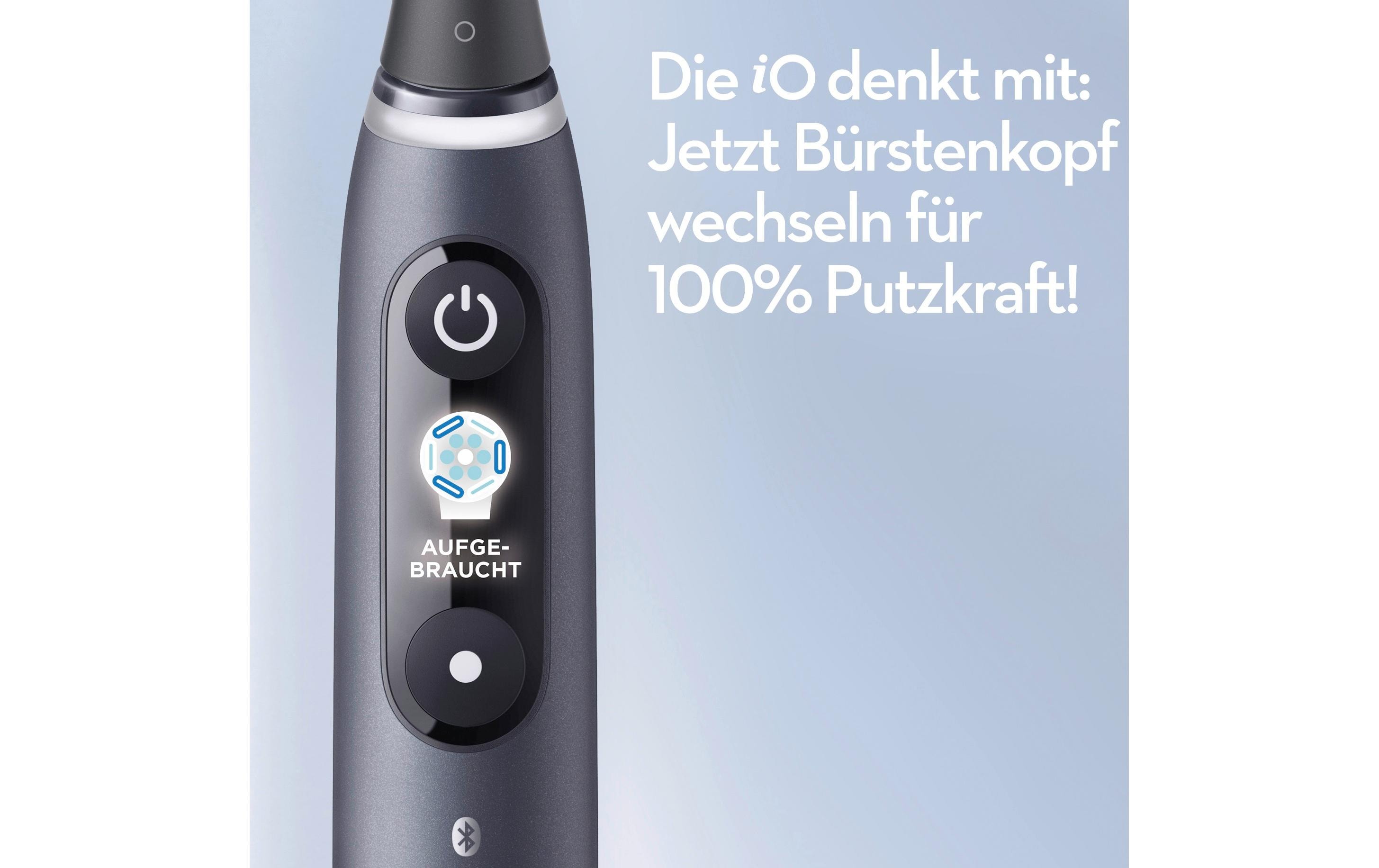 Oral-B Mikrovibrationszahnbürste iO Series 8N Black Onyx