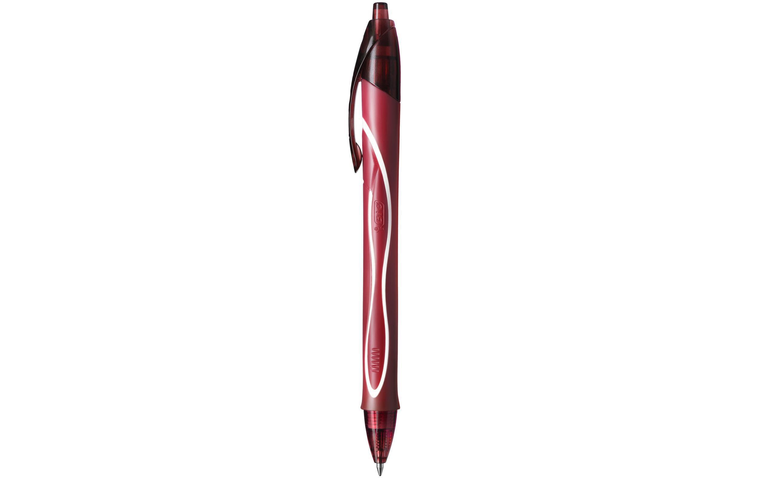 BIC Gelschreiber Gel-ocity Quick Dry 0.7 mm Rot, 12 Stück