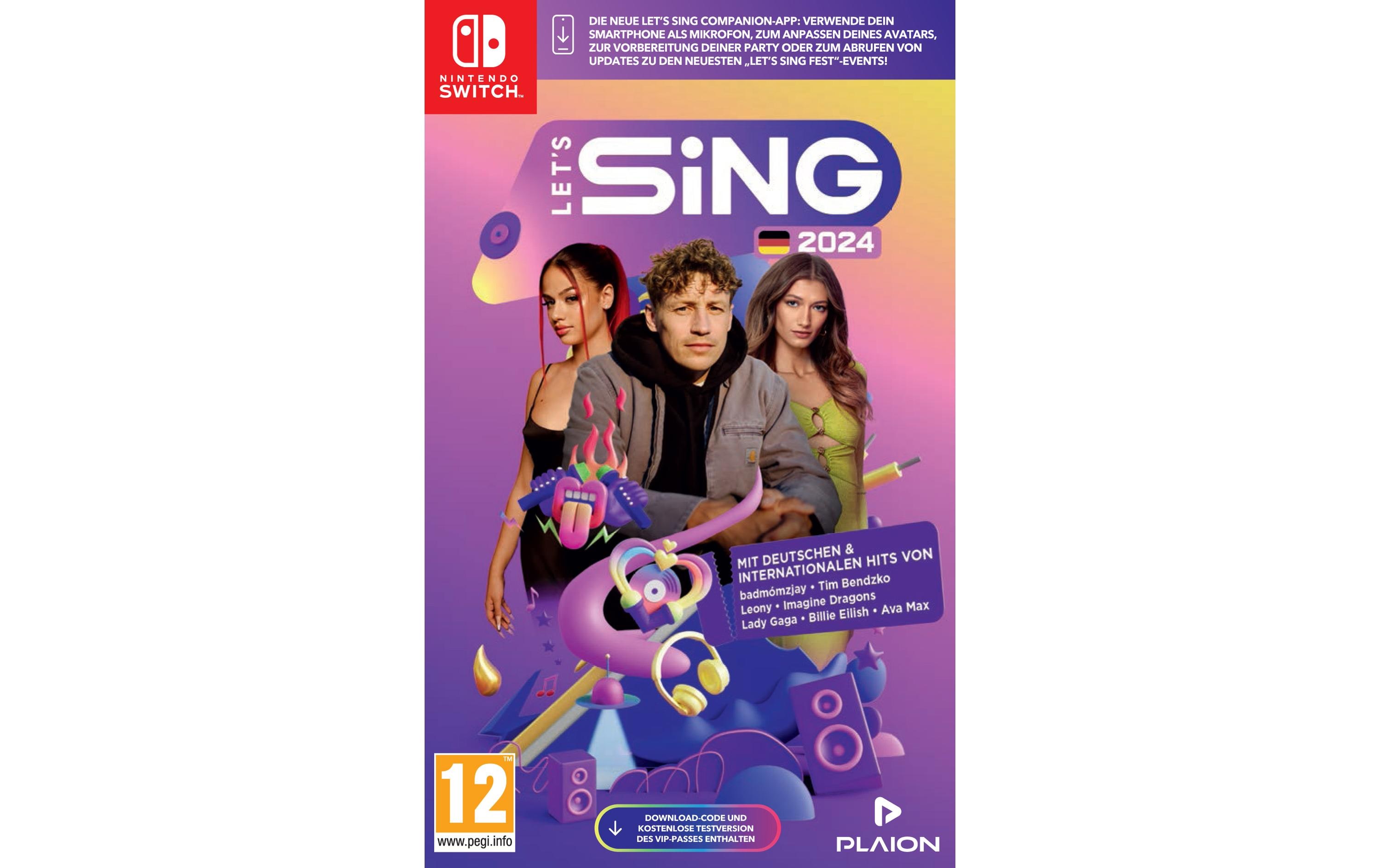 GAME Let's Sing 2024 German Version