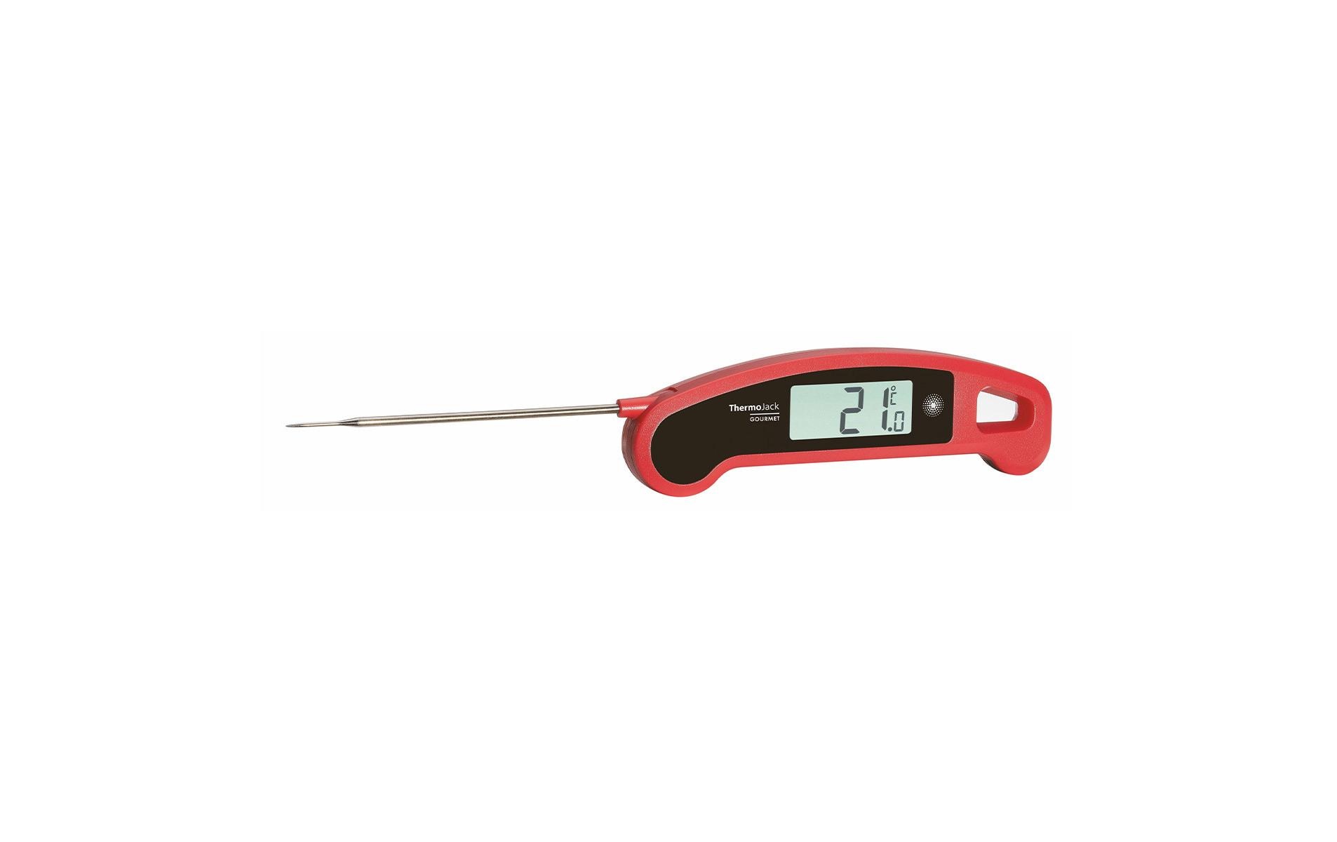 TFA Dostmann Einstichthermometer THERMO JACK GOURMET, Rot