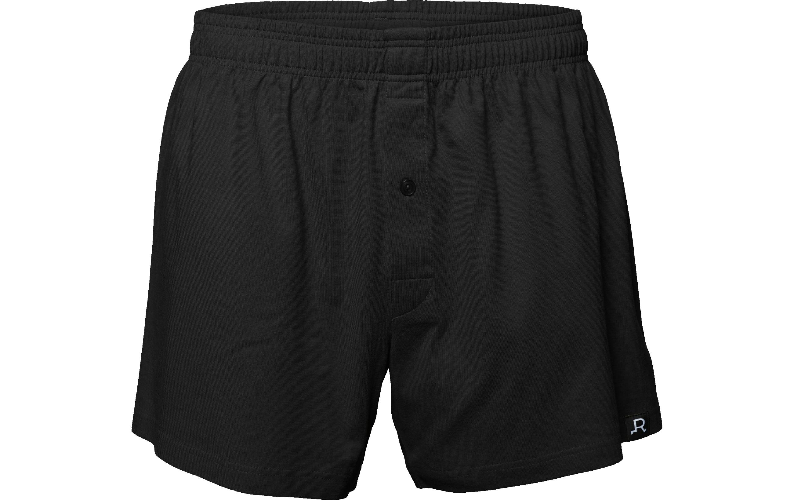 FLIZZER Unterhosen Boxer Der Alleskönner 2er Pack Schwarz, L