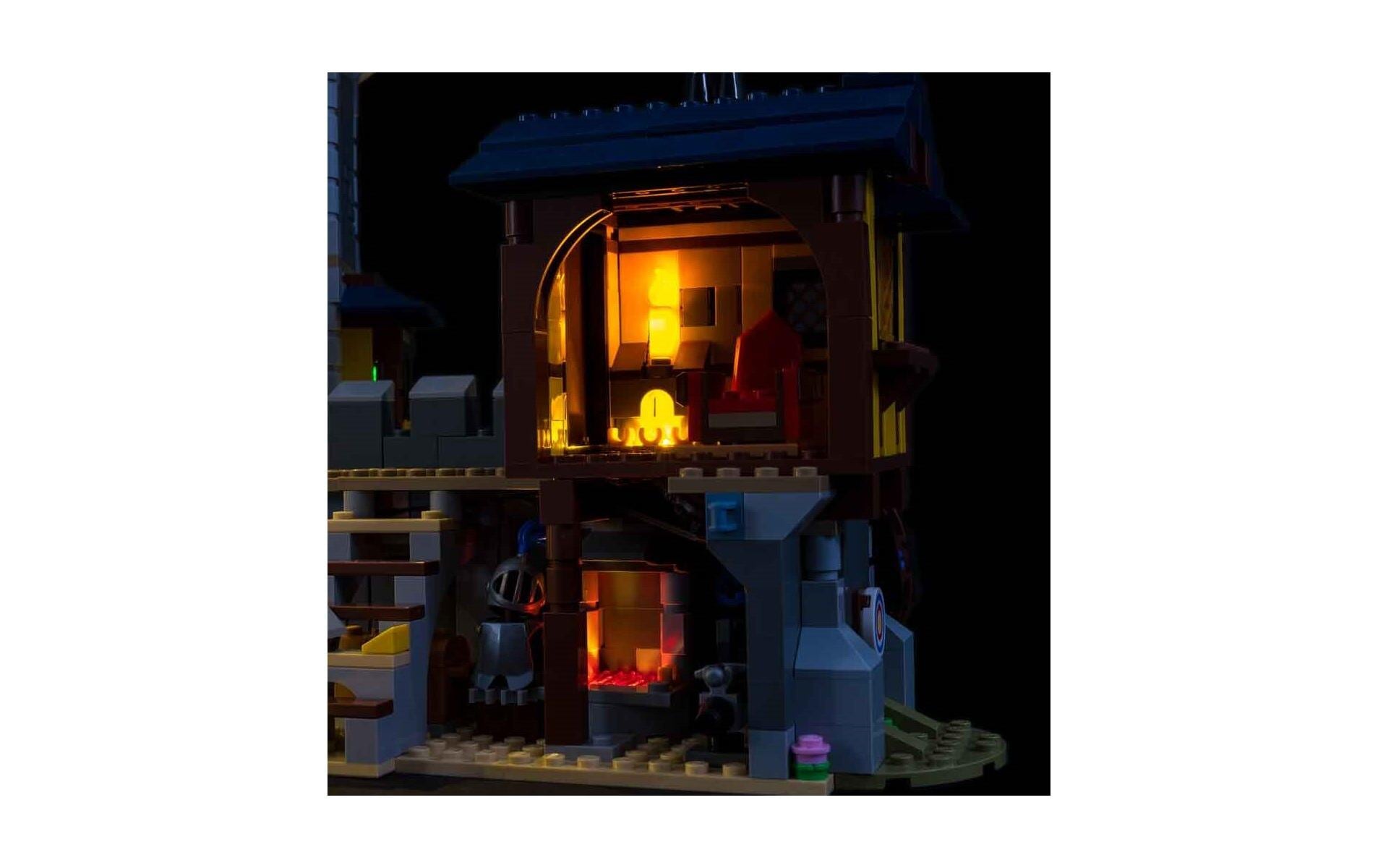 Light My Bricks LED-Licht-Set für LEGO® Mittelalterliche Burg 31120