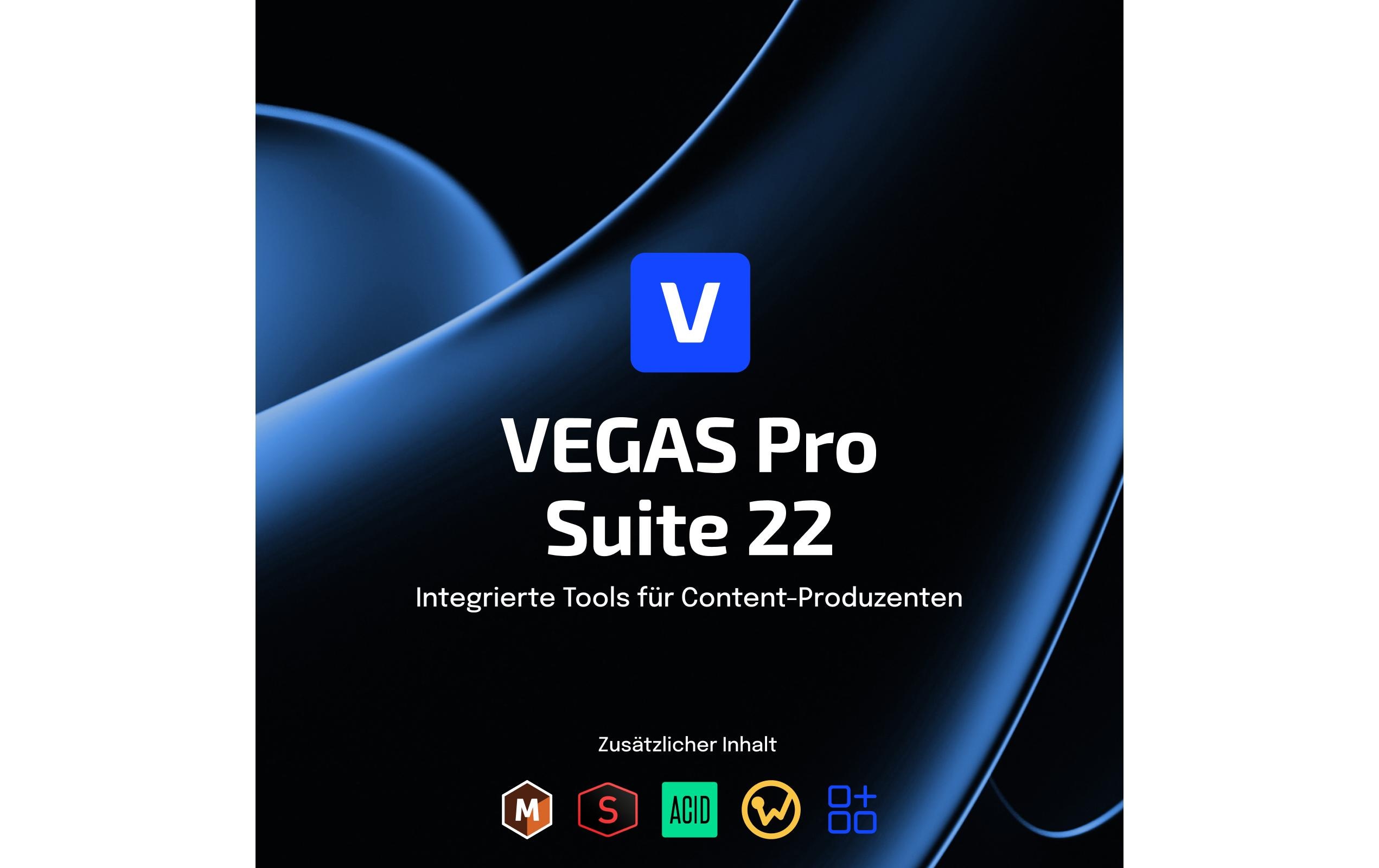 Magix Vegas Pro Suite 22 ESD, Vollversion