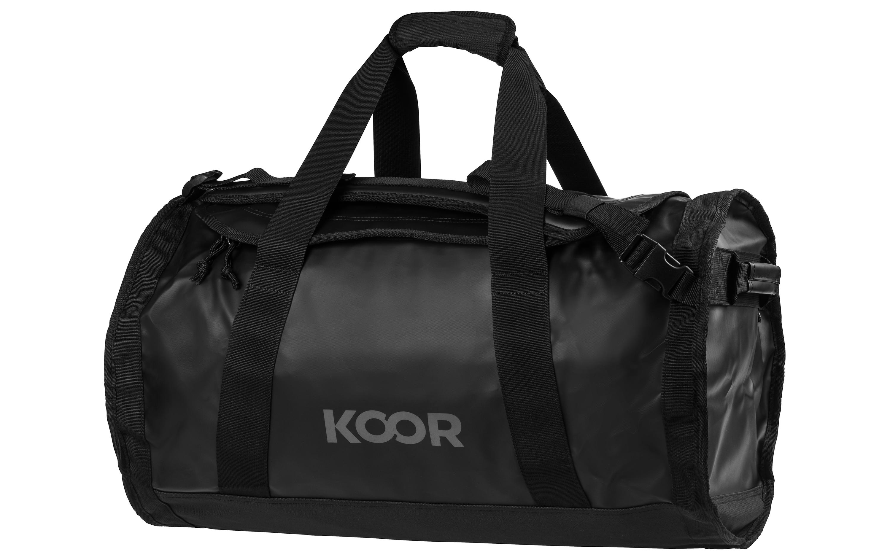 KOOR Duffle Bag Sooma 50 l, Schwarz