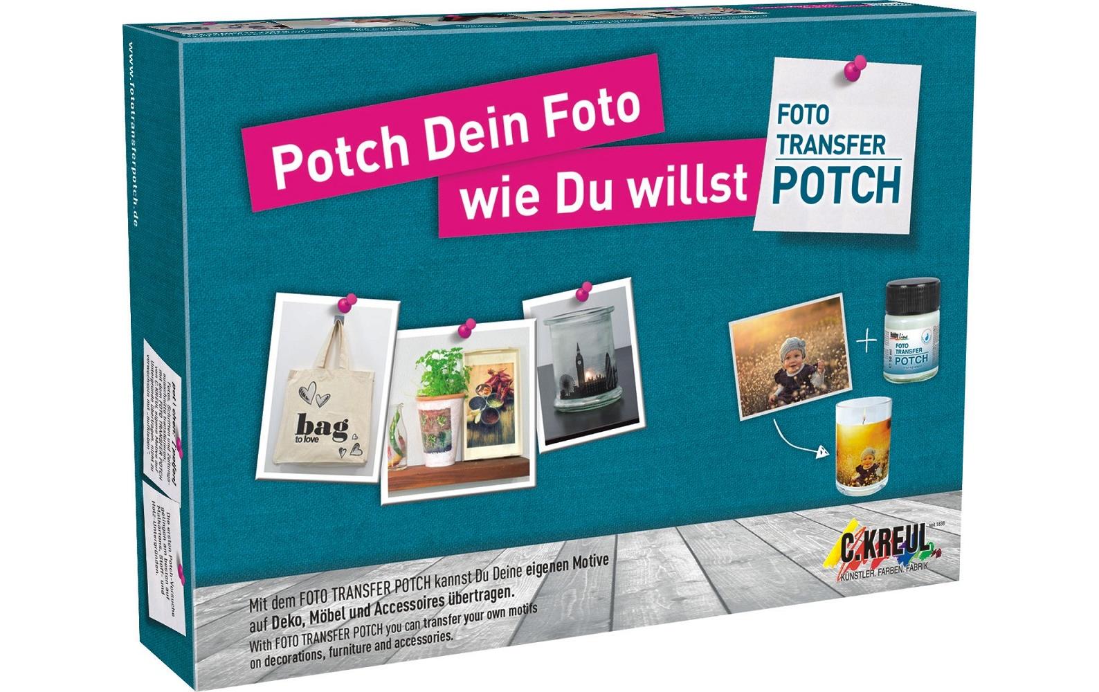 Kreul Photo Transfer Medium Potch 4-teilig