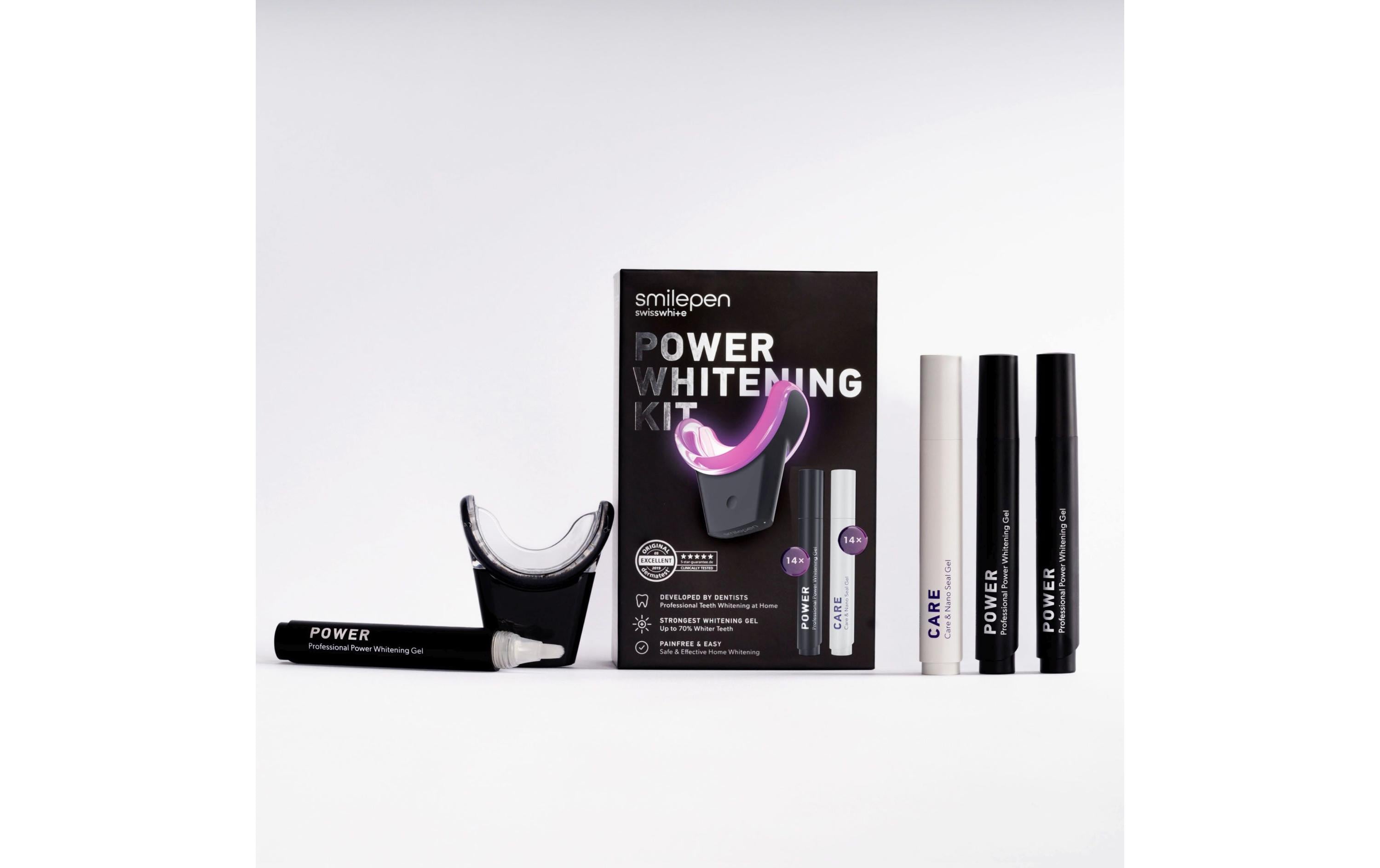 Smilepen Bleaching Power Whitening Kit & Care 7-teilig