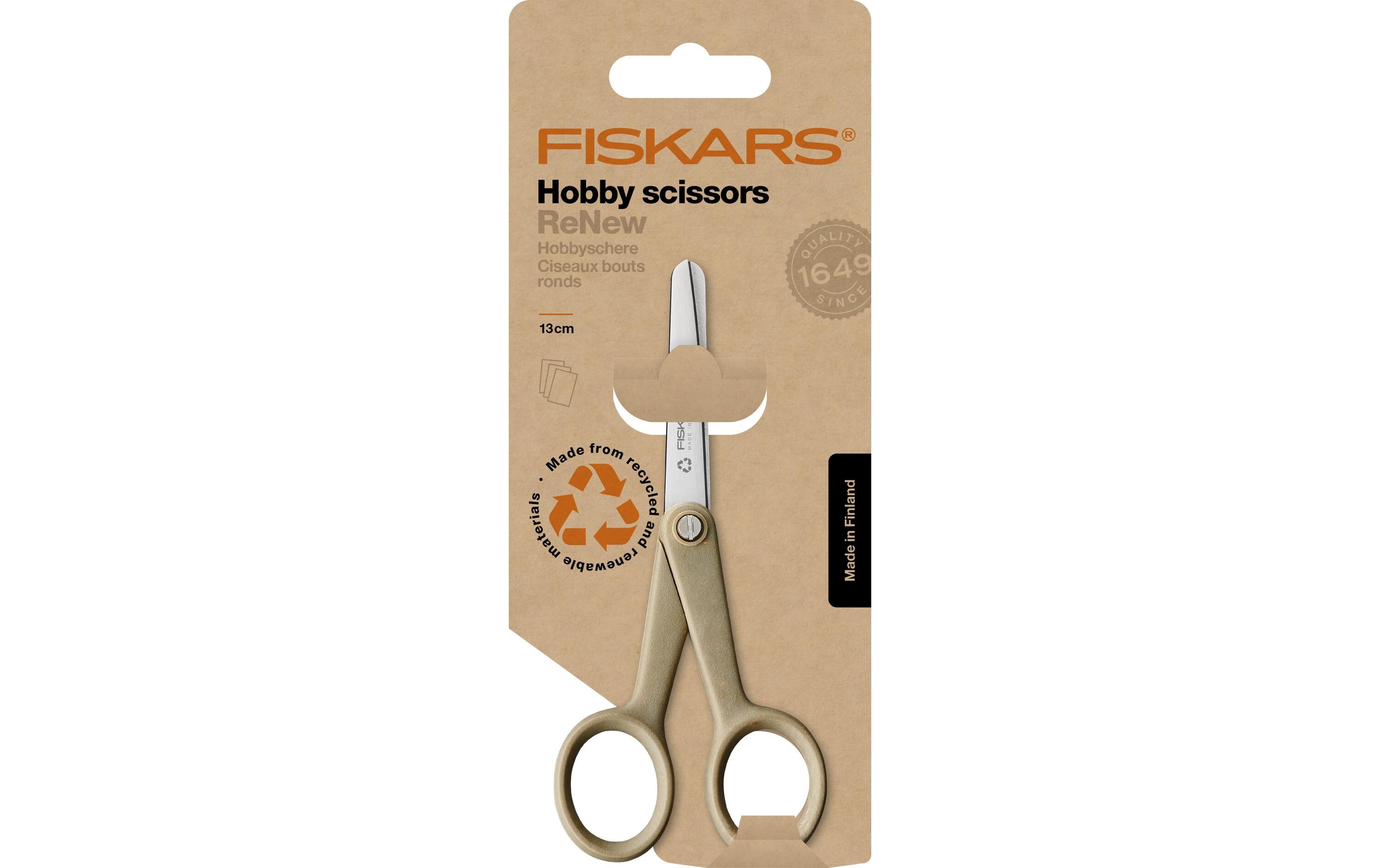 Fiskars Schere ReNew 13 cm, Universal