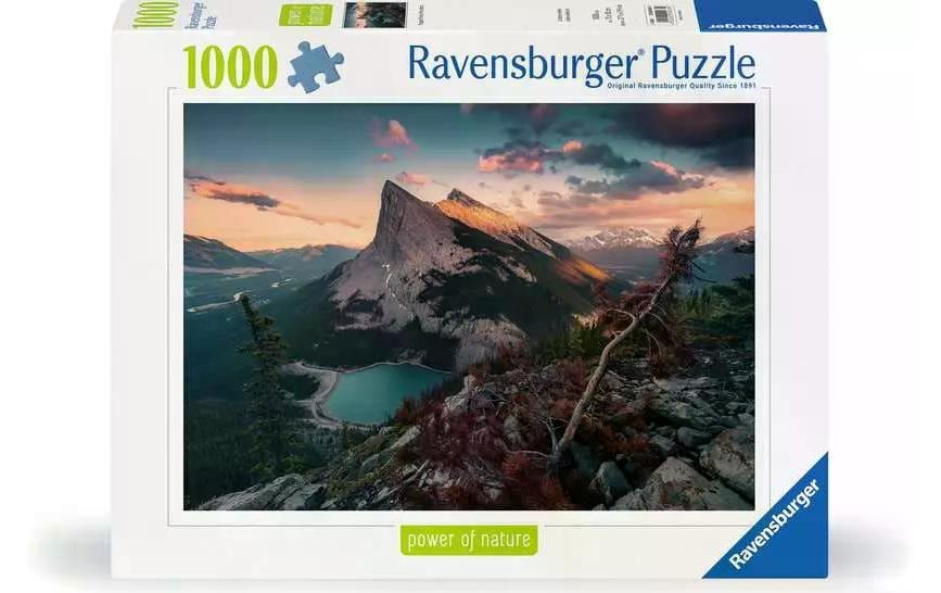 Ravensburger Puzzle Abends in den Rocky Mountains 1000 Teile