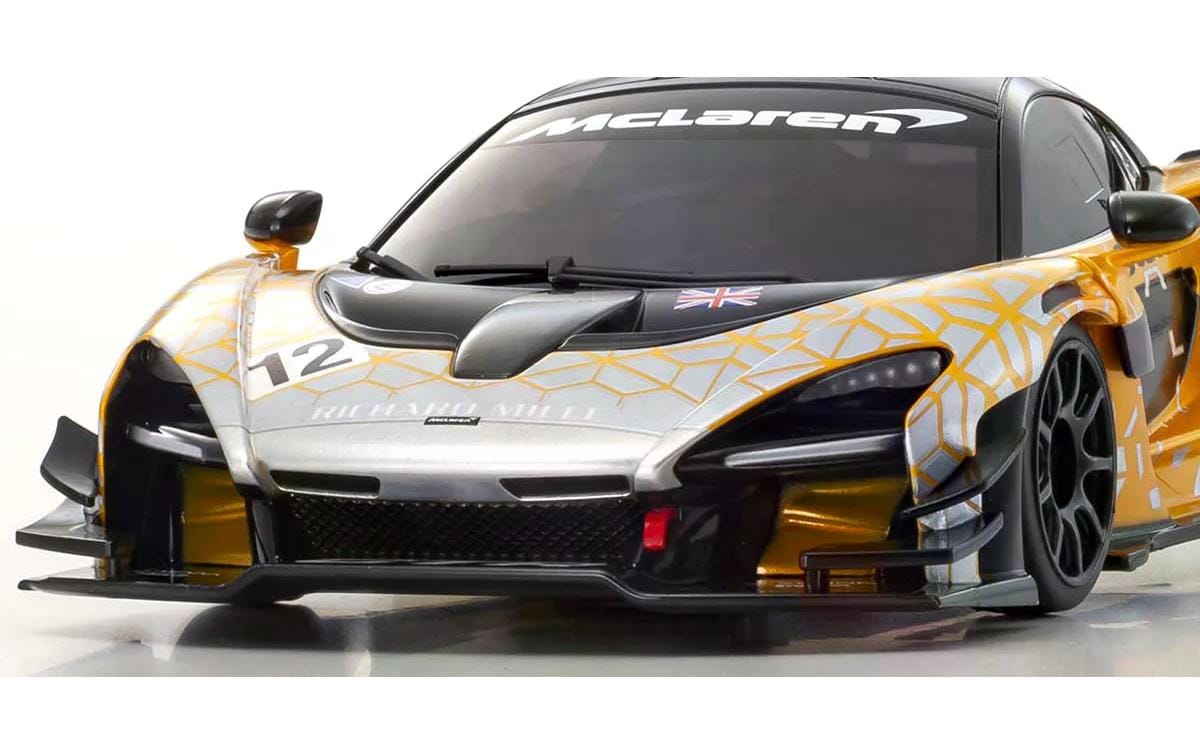 Kyosho Mini-Z MR-03 McLaren Senna GTR, Orange RWD, 1:27, Readyset