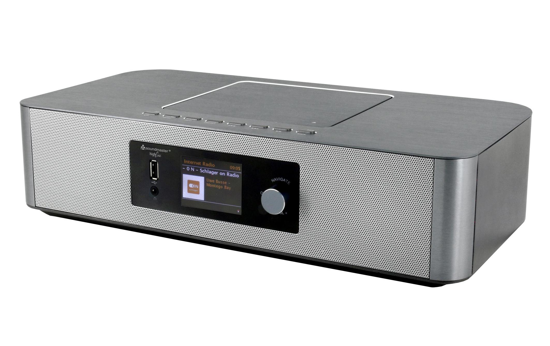 soundmaster Radio/CD-Player ICD2020 Silber