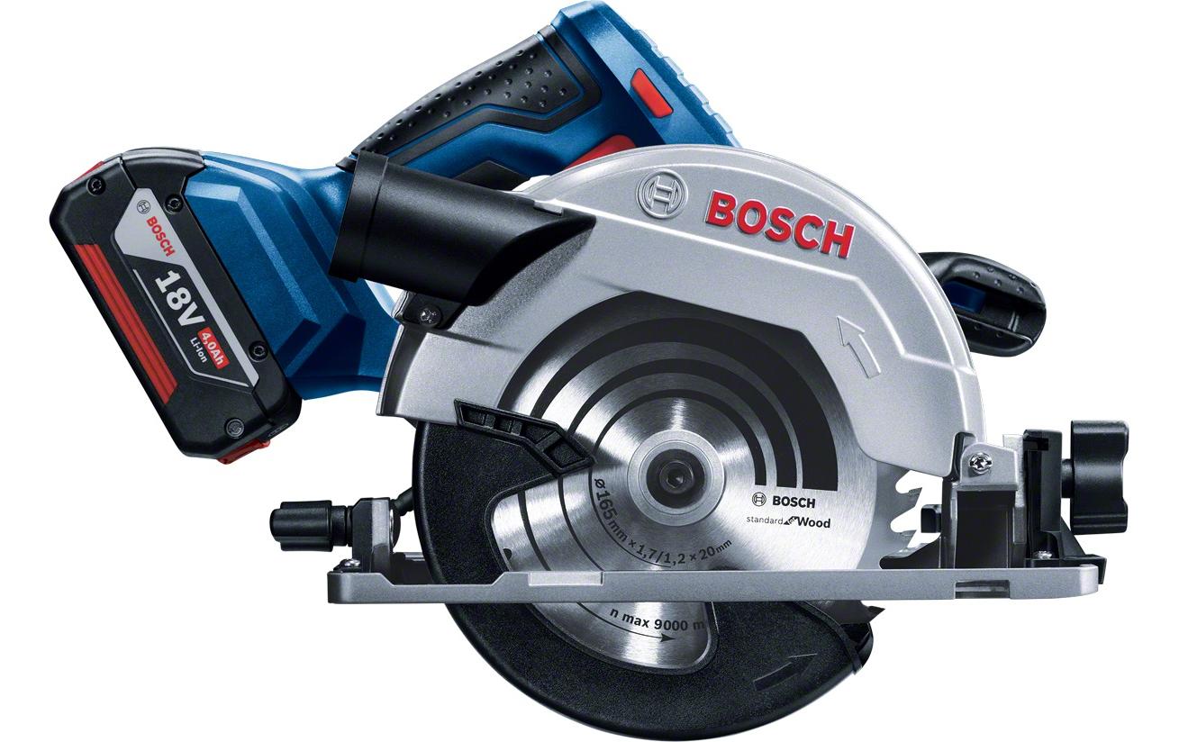 Bosch Professional Akku-Kreissäge GKS 18V-57 G L-Boxx Set