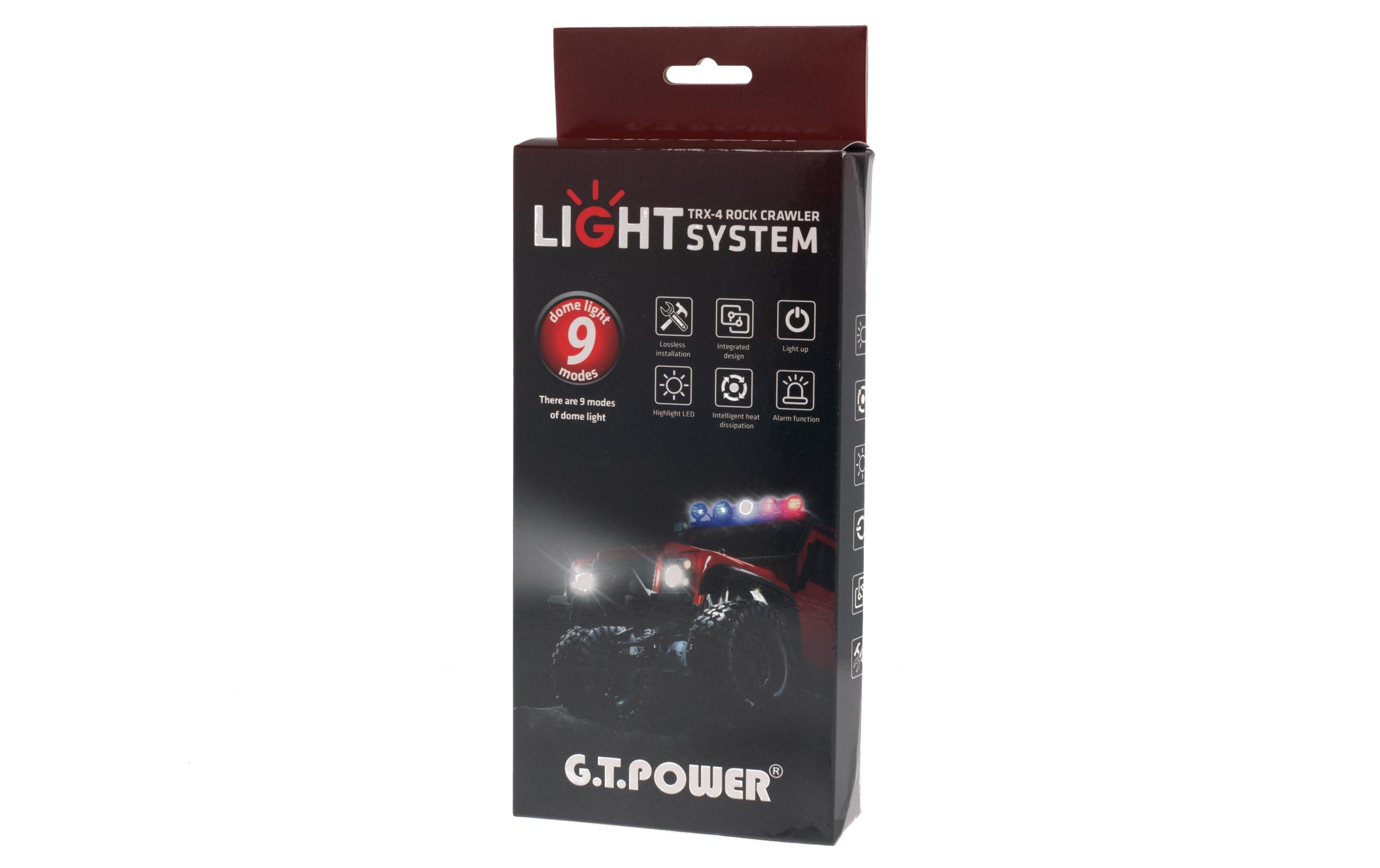 G.T. Power Modellbau-Beleuchtung 4 Rock Crawler Light System