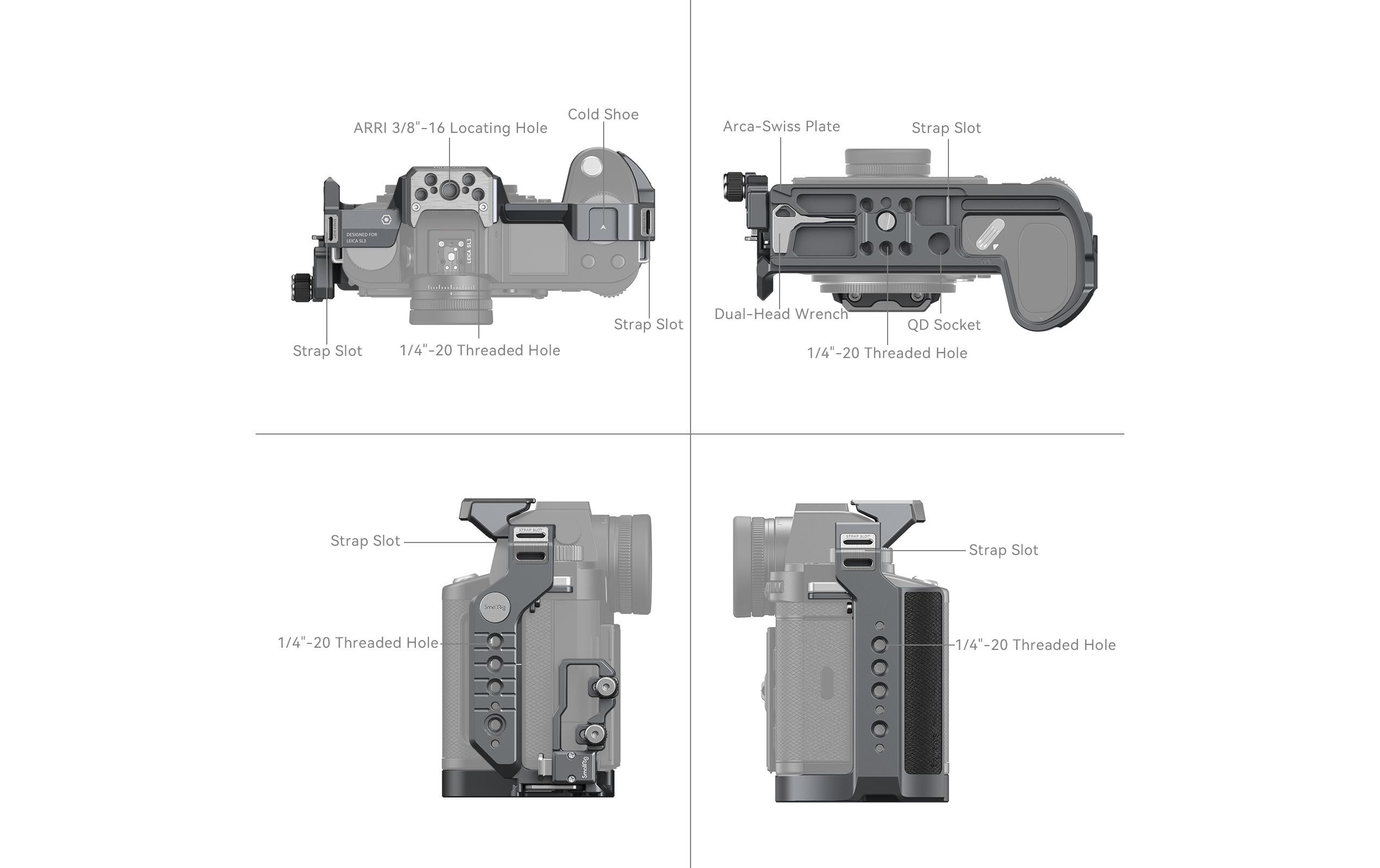 Smallrig Cage für Leica SL3