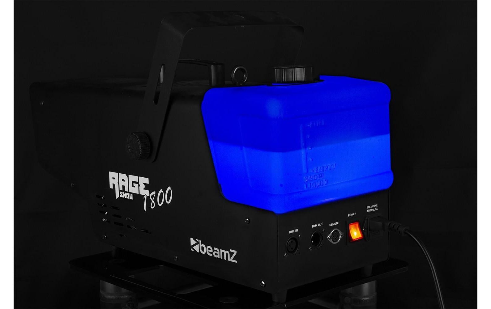 BeamZ Schneemaschine Rage 1800SNOW