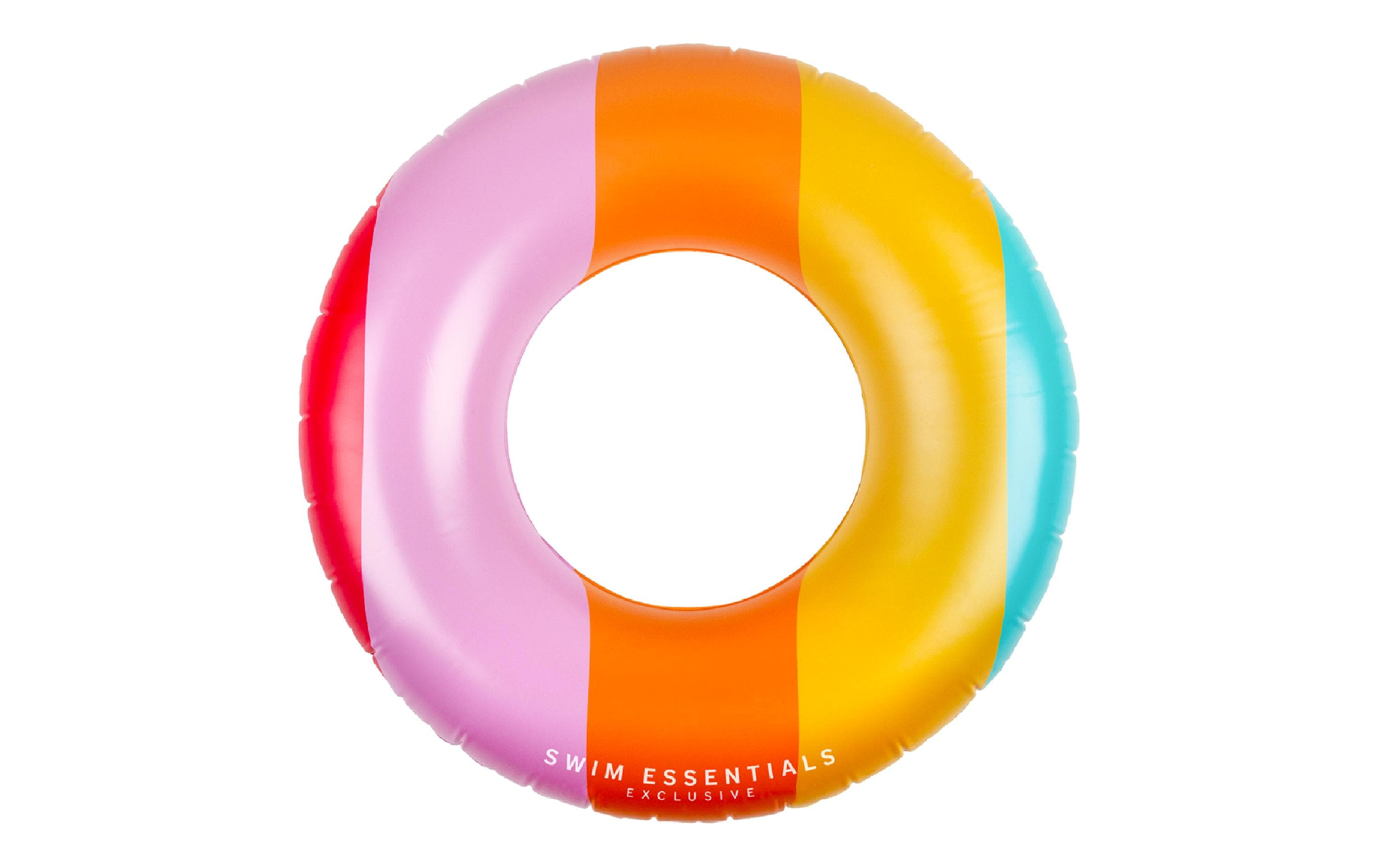 Swim Essentials Schwimmring Rainbow Ø 90 cm