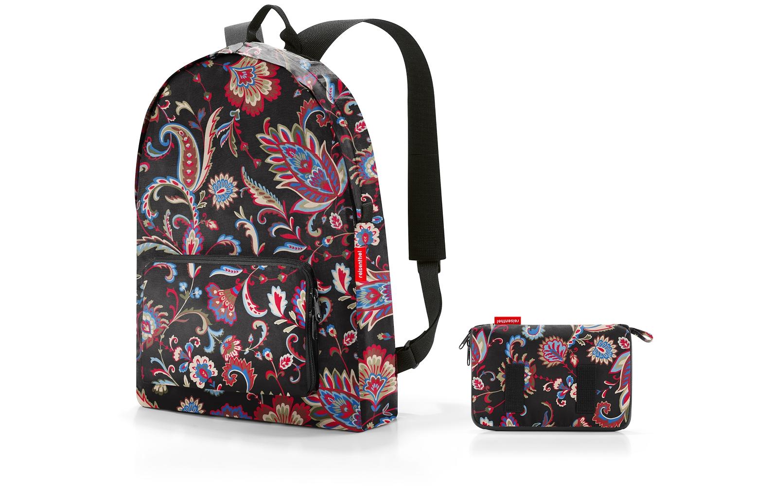 Reisenthel Rucksack Mini Maxi Paisley Black