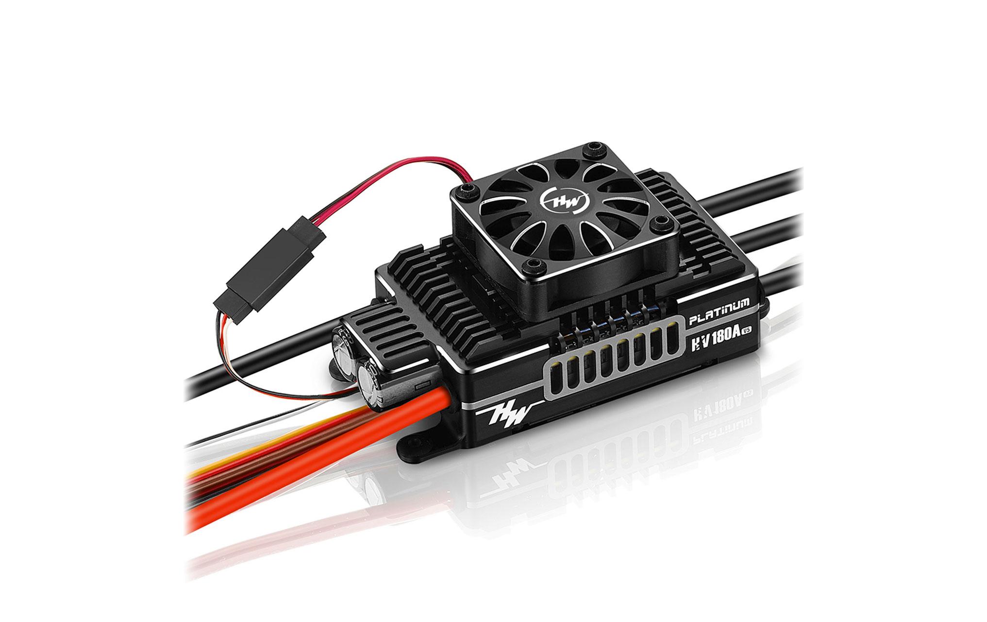 Hobbywing Brushless Regler Platinum Pro V5 180A HV 6-14S