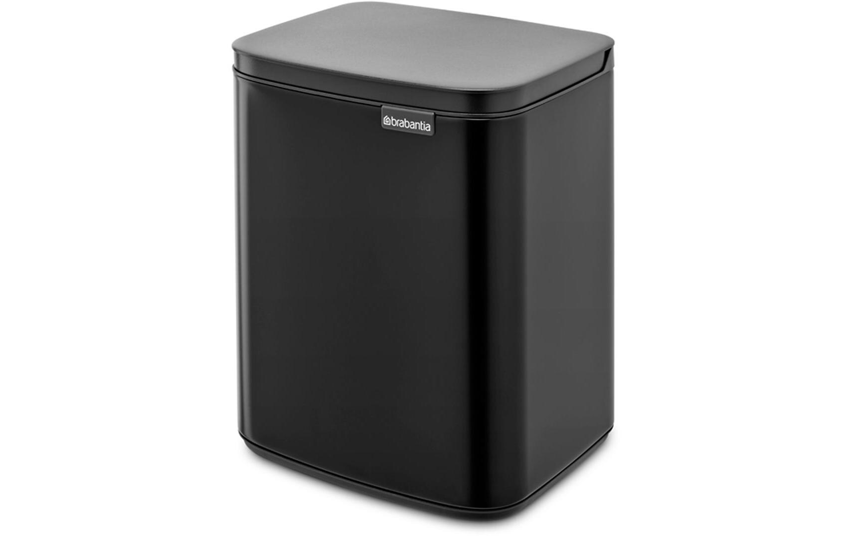 Brabantia Kosmetikeimer Bo Waste Bin 7 l, Schwarz matt