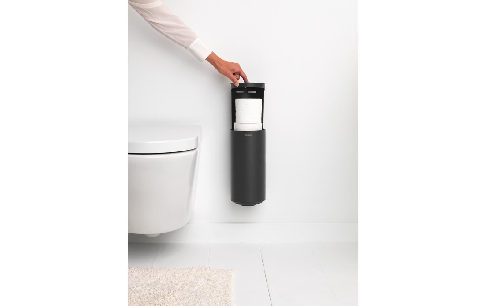 Brabantia Toilettenpapierhalter Mindset Anthrazit