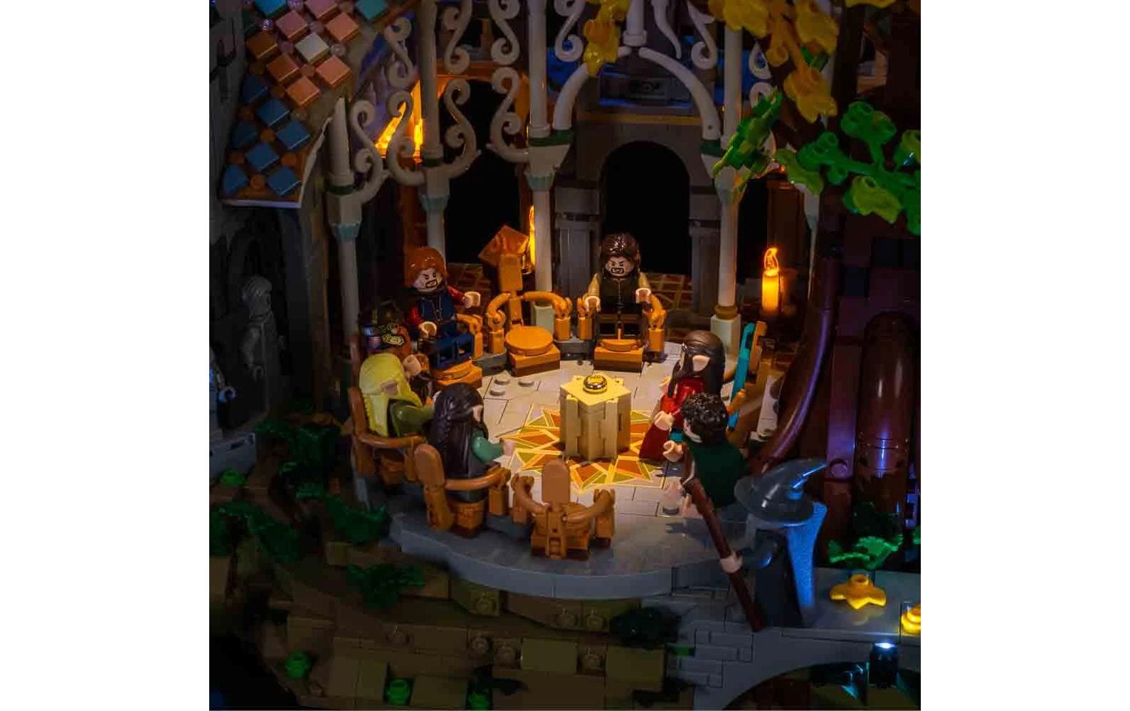 Light My Bricks LED-Licht-Set für LEGO® Der Herr der Ringe – Bruchtal 10316