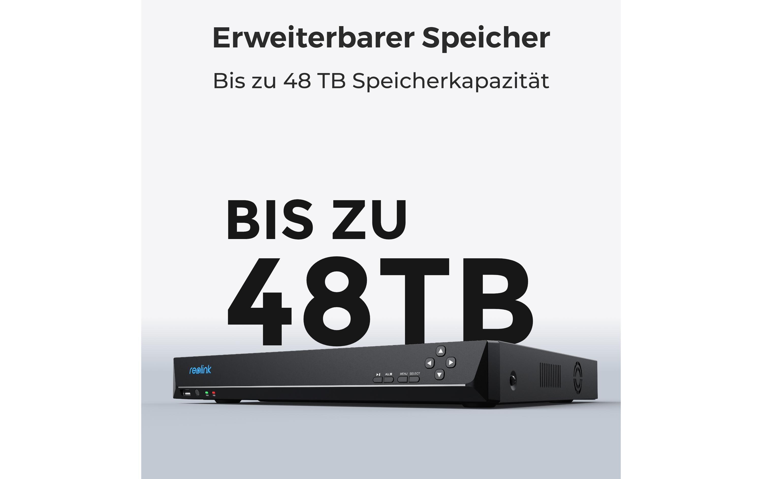 Reolink Netzwerkrekorder NVS36 0 TB, 36 Kanal