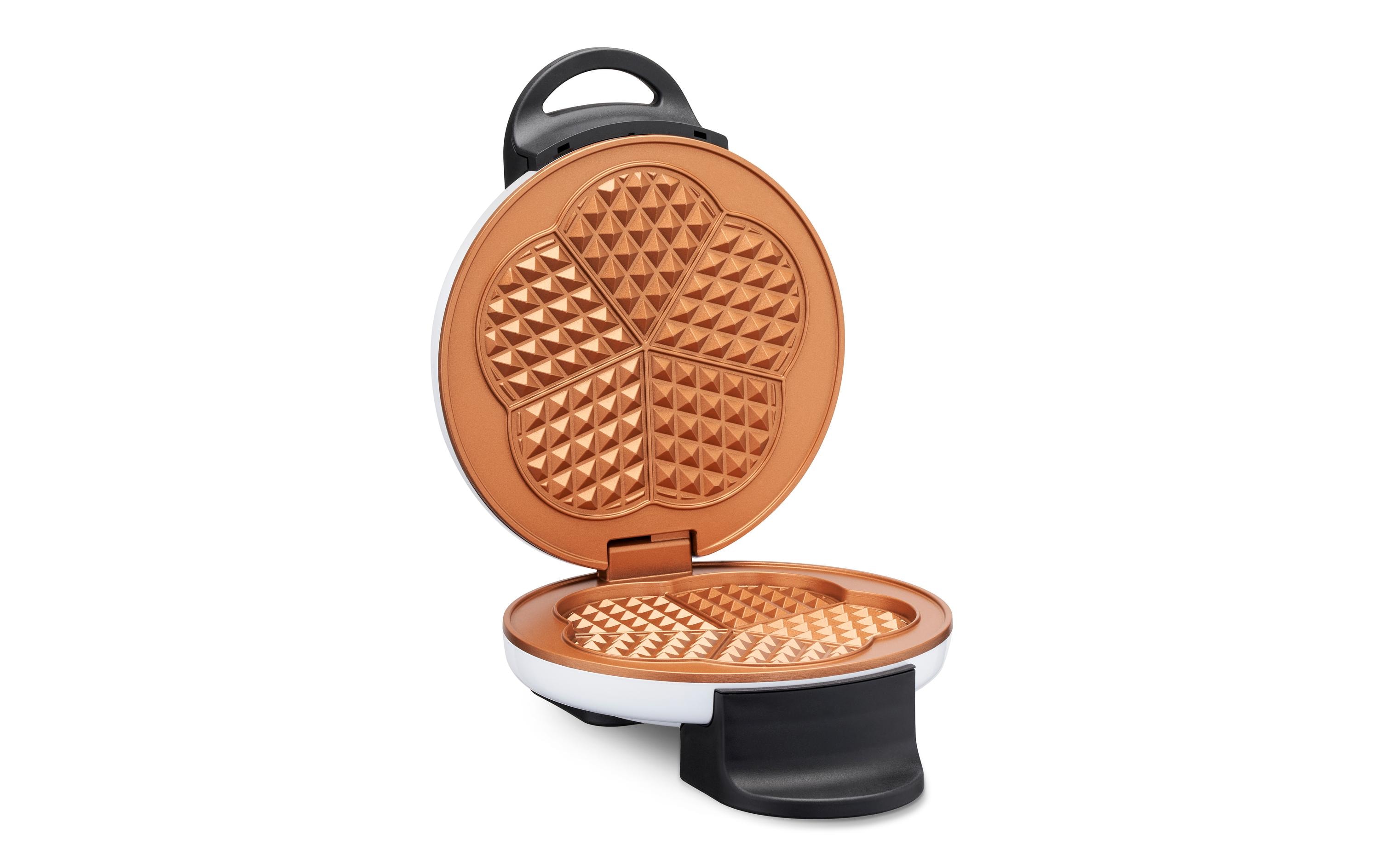 Trisa Waffeleisen Retro Waffles Bronze/Weiss