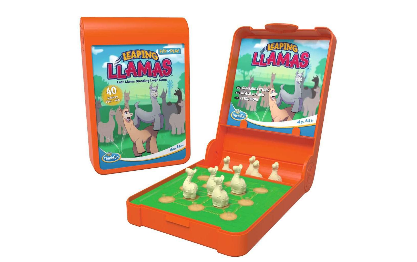 Thinkfun Knobelspiel Flip n' Play – Leaping Llamas