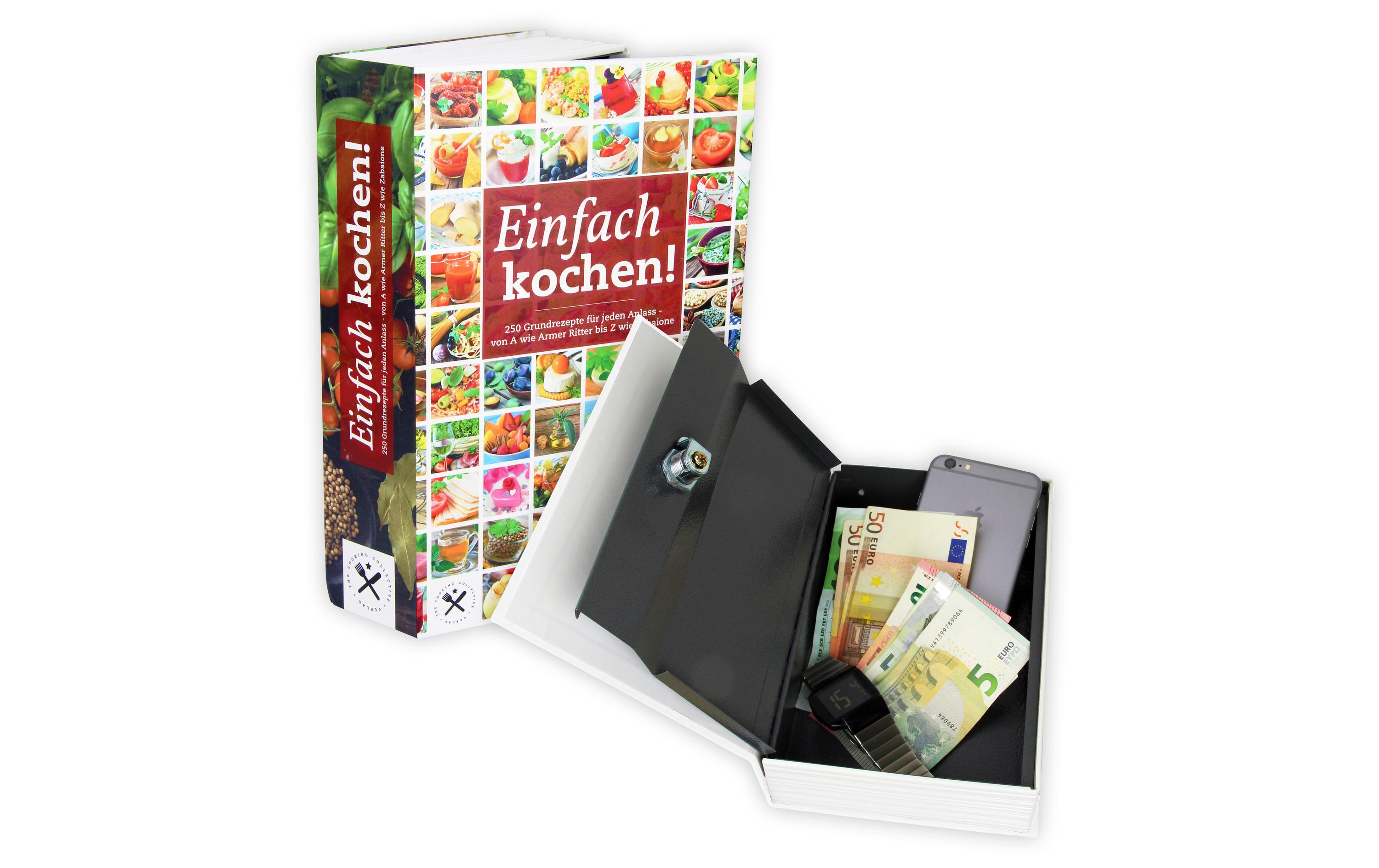 KH Security Safe Hidden Kochbuch