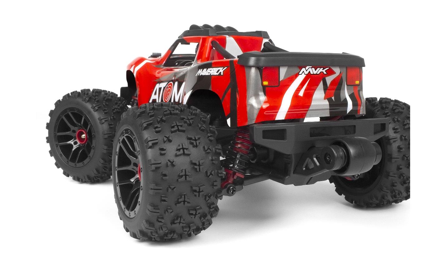 Maverick Monster Truck Atom 4WD Rot, RTR, 1:18