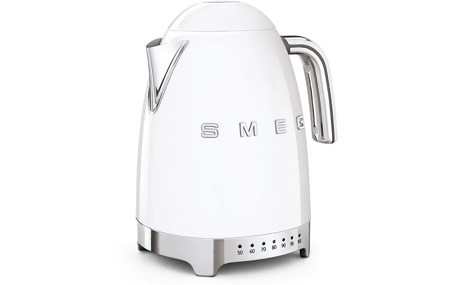 SMEG Wasserkocher 50's Style KLF04WHEU 1.7 l, Weiss