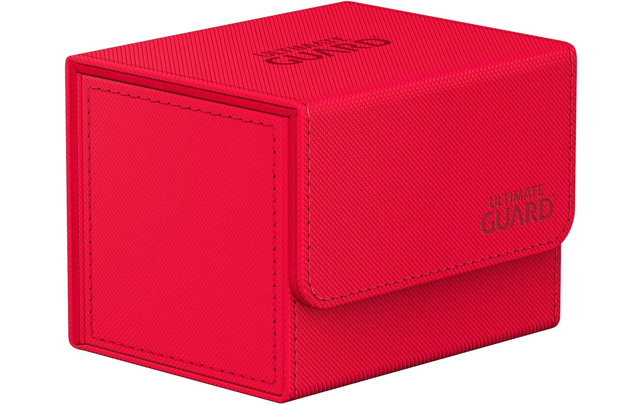 Ultimate Guard Kartenbox XenoSkin Sidewinder Monocolor 100+ Rot