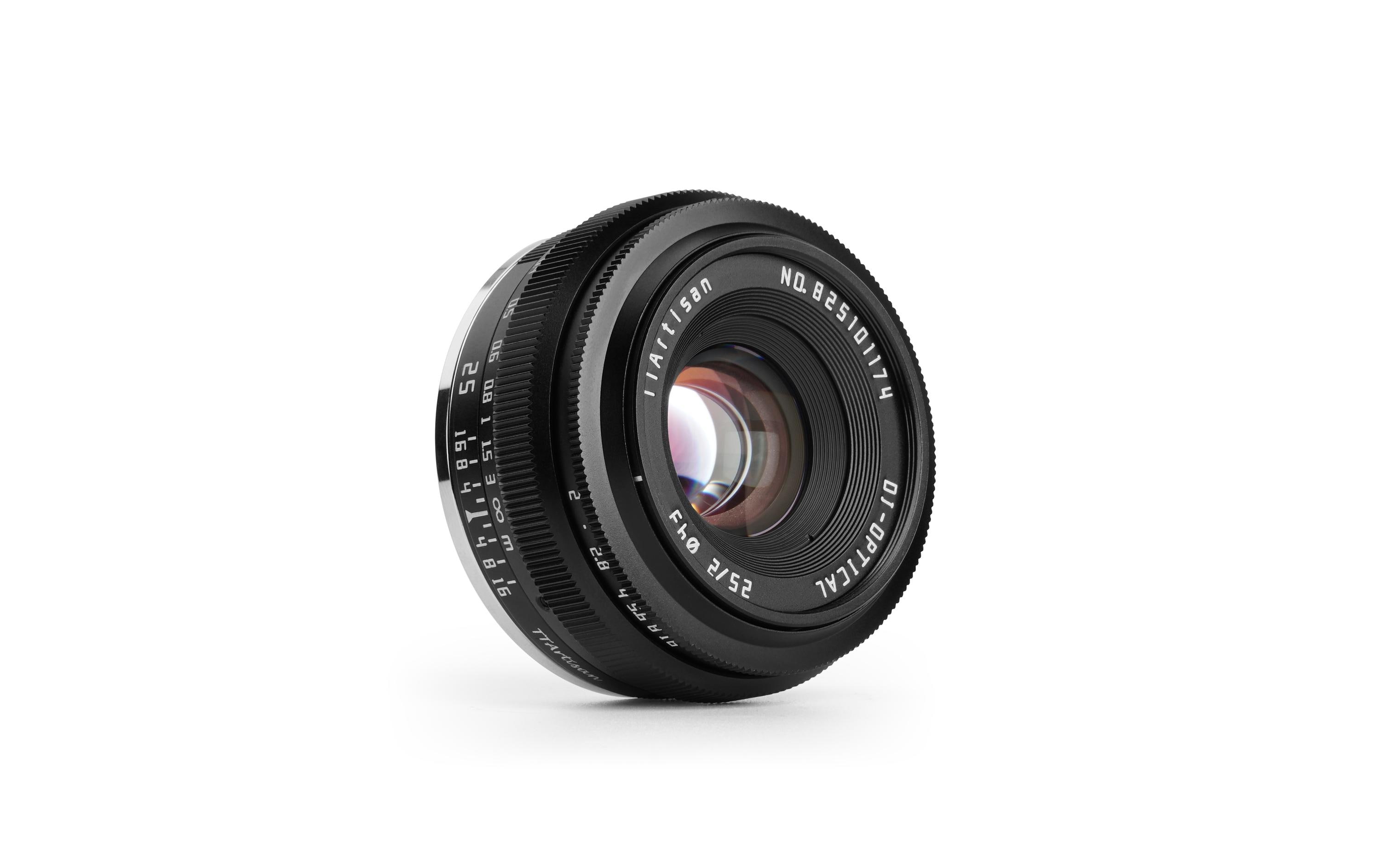 TTArtisan Festbrennweite APS-C 25mm F/2 – Sony E-Mount