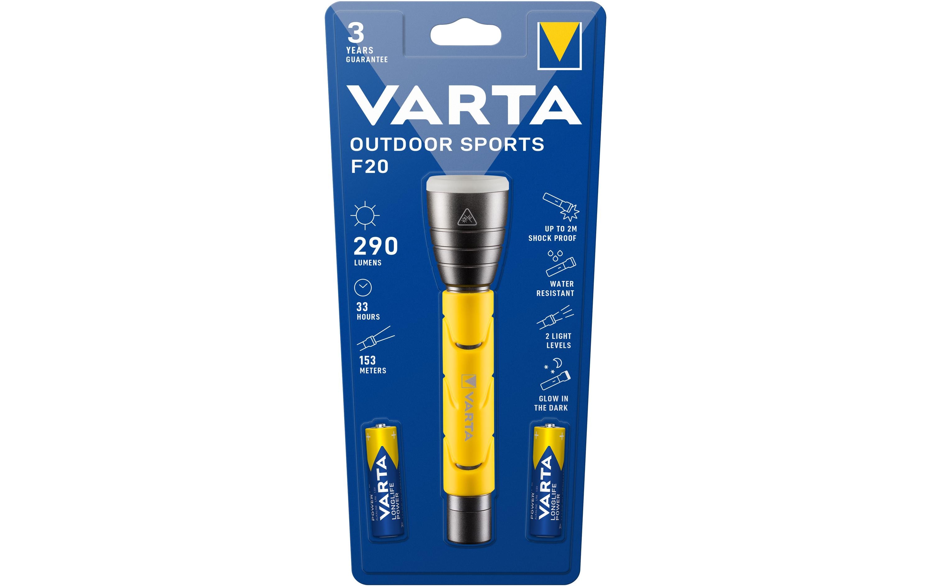 Varta Taschenlampe LED Outdoor Sports Flashlight