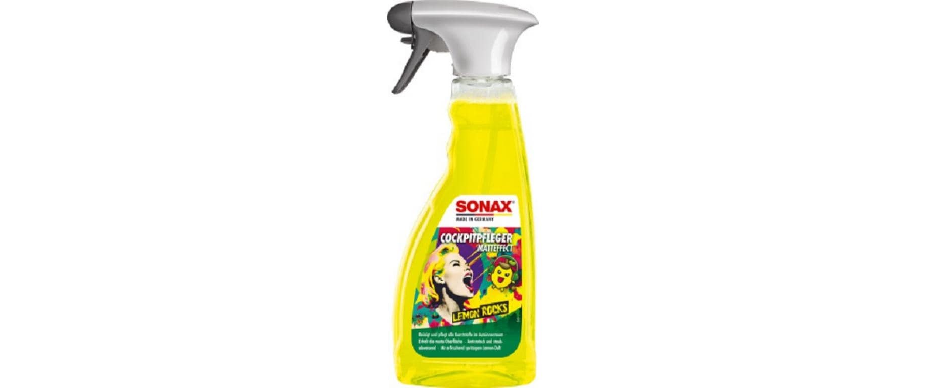 Sonax CockpitPfleger matteffect Lemon Rocks, 500 ml