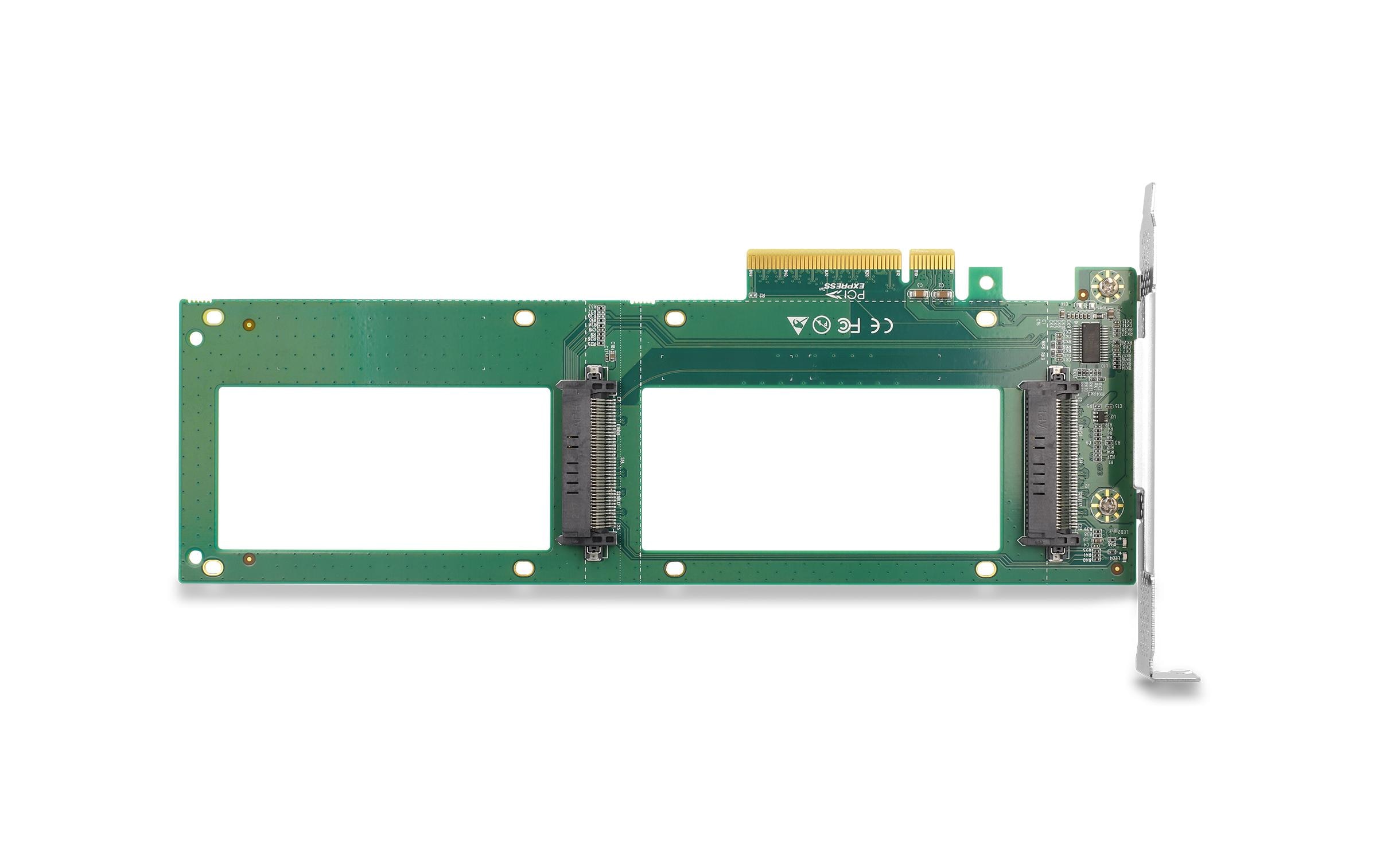 Delock Host Bus Adapter PCI Express x8 - 2x U.2 NVMe SFF-8639