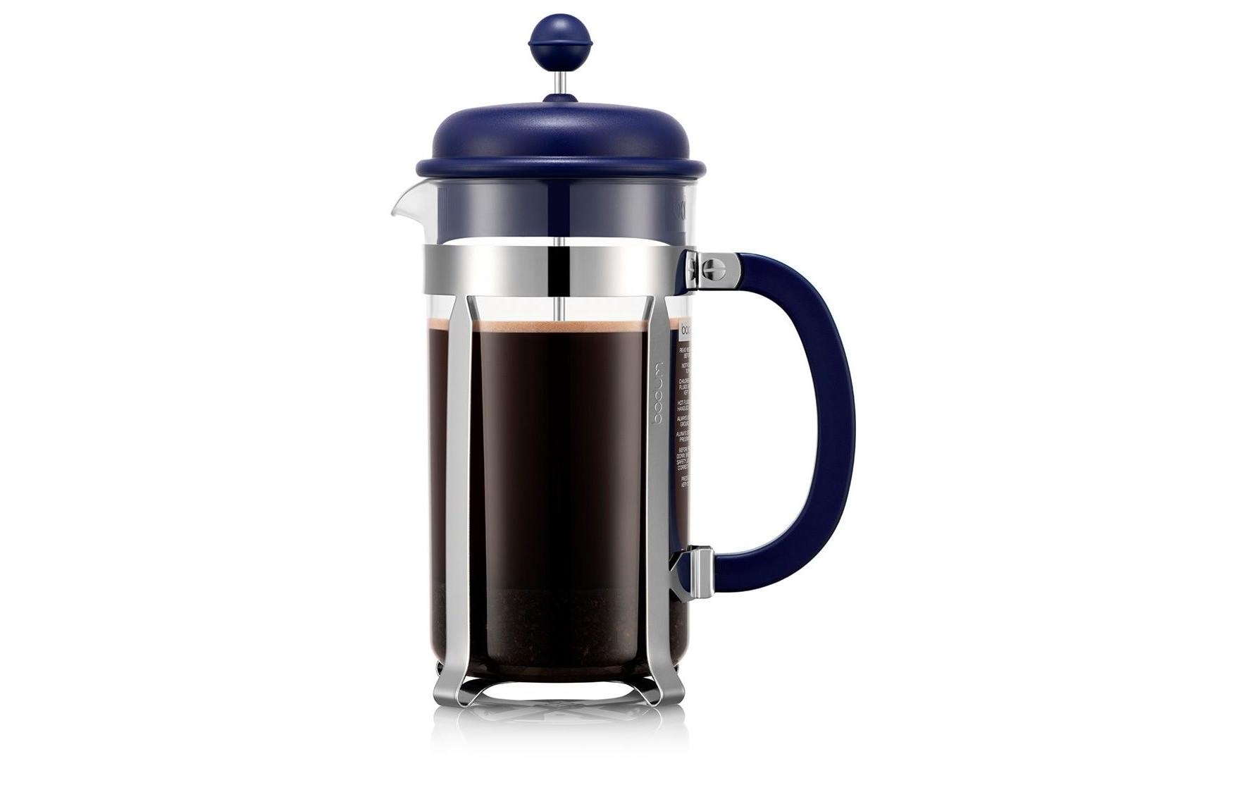 Bodum Kaffeebereiter Caffettiera 1 l, Dunkelblau