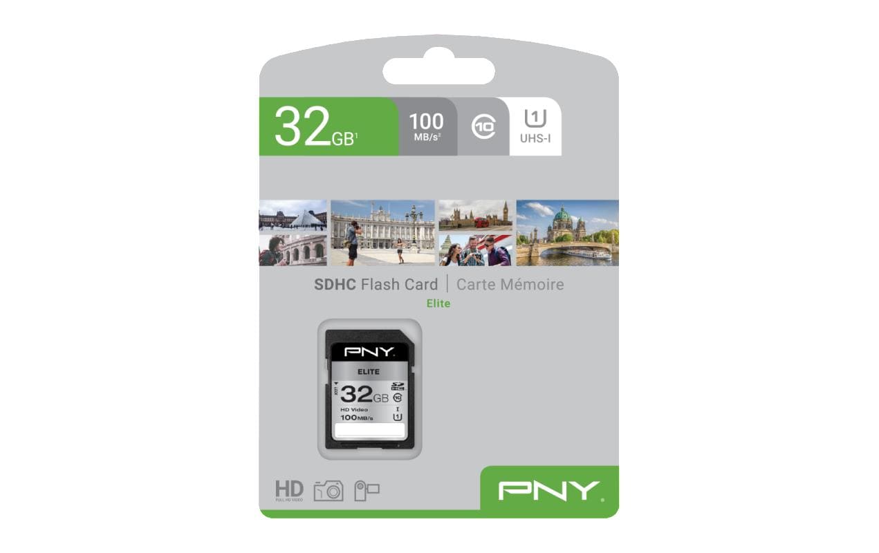 PNY SDHC-Karte Elite UHS-I U1 32 GB