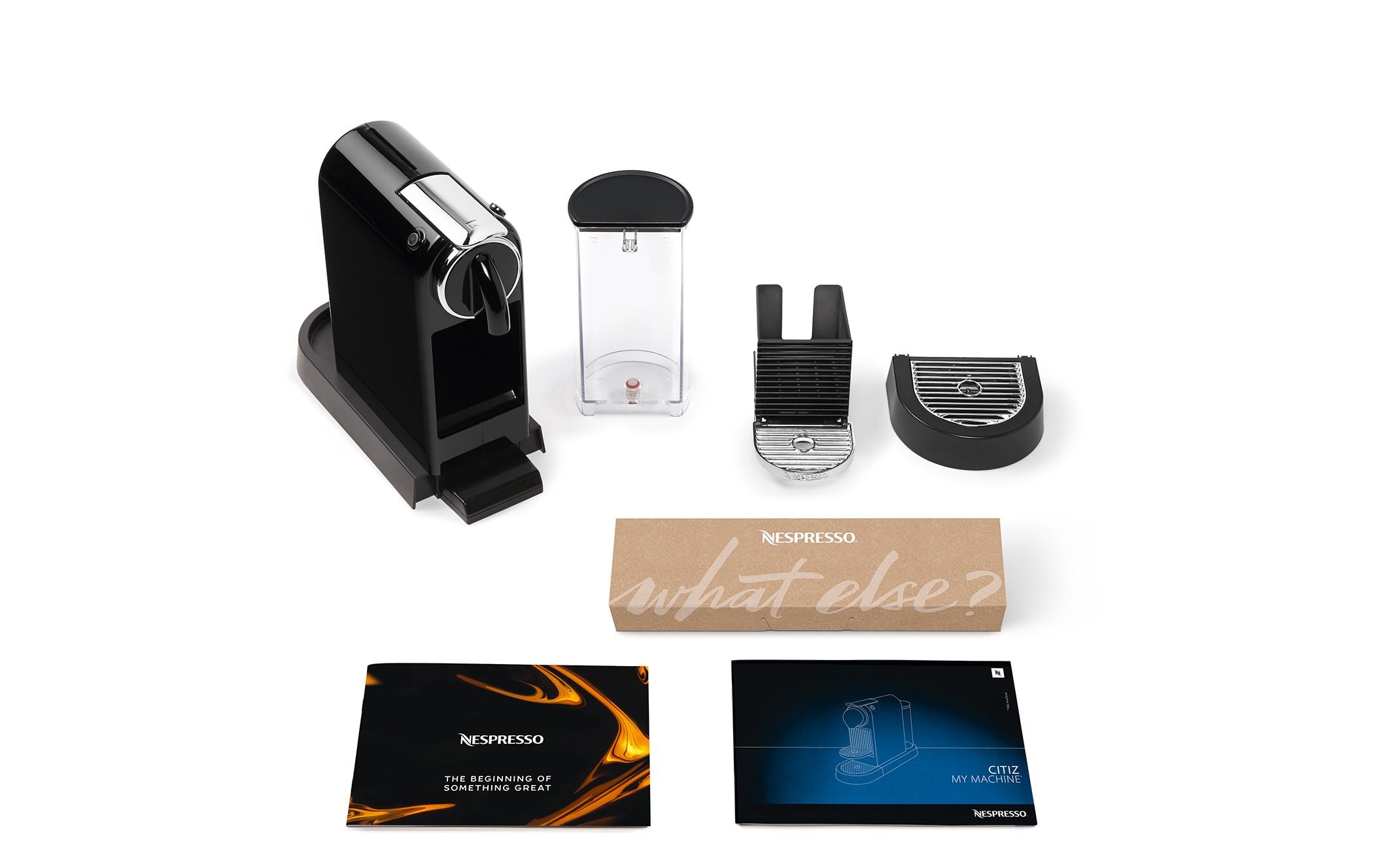 De'Longhi Kaffeemaschine Nespresso CitiZ EN167.B Schwarz