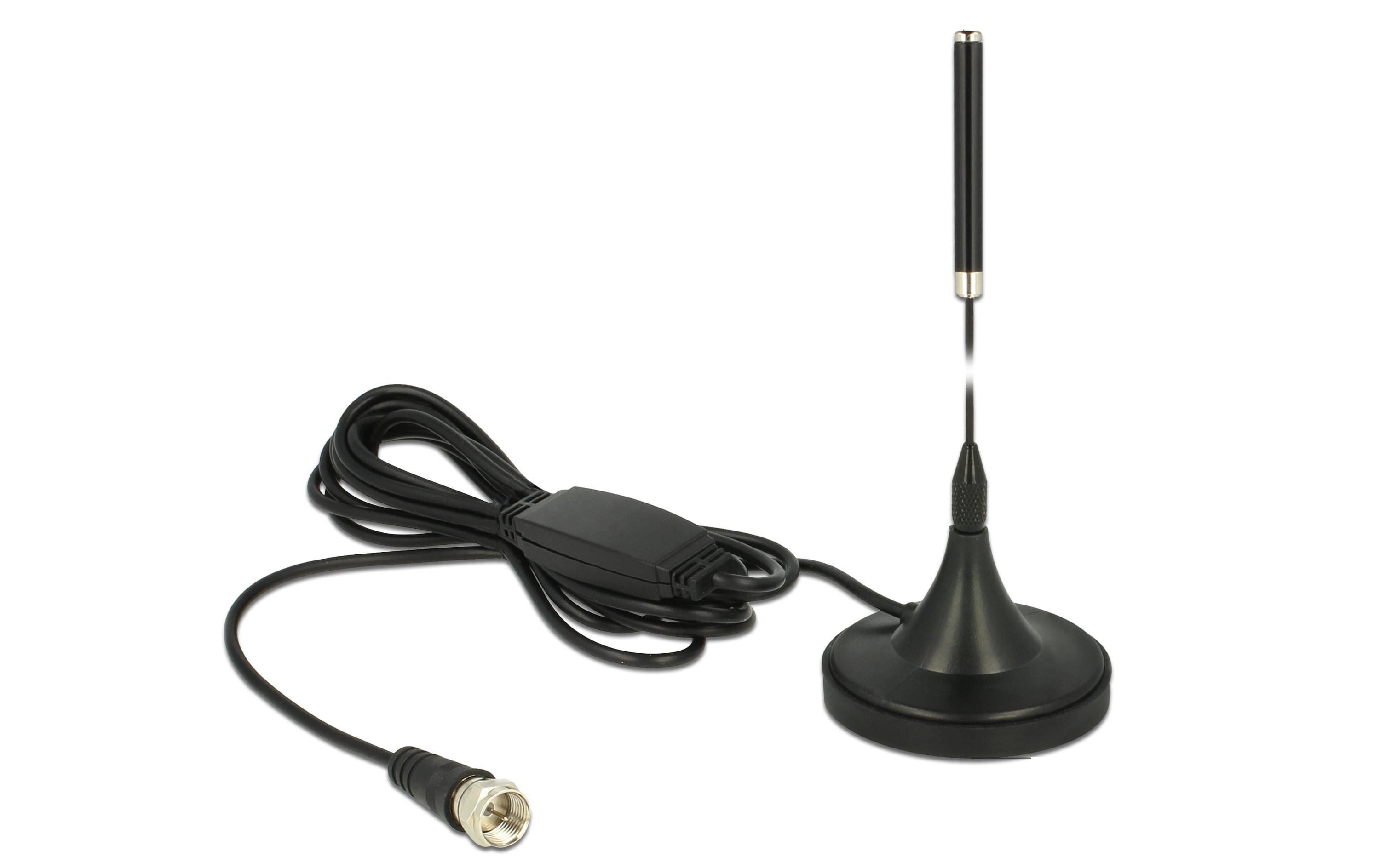 Delock DAB+-Antenne 174 - 240 MHz F-Type 21 dBi Rundstrahl